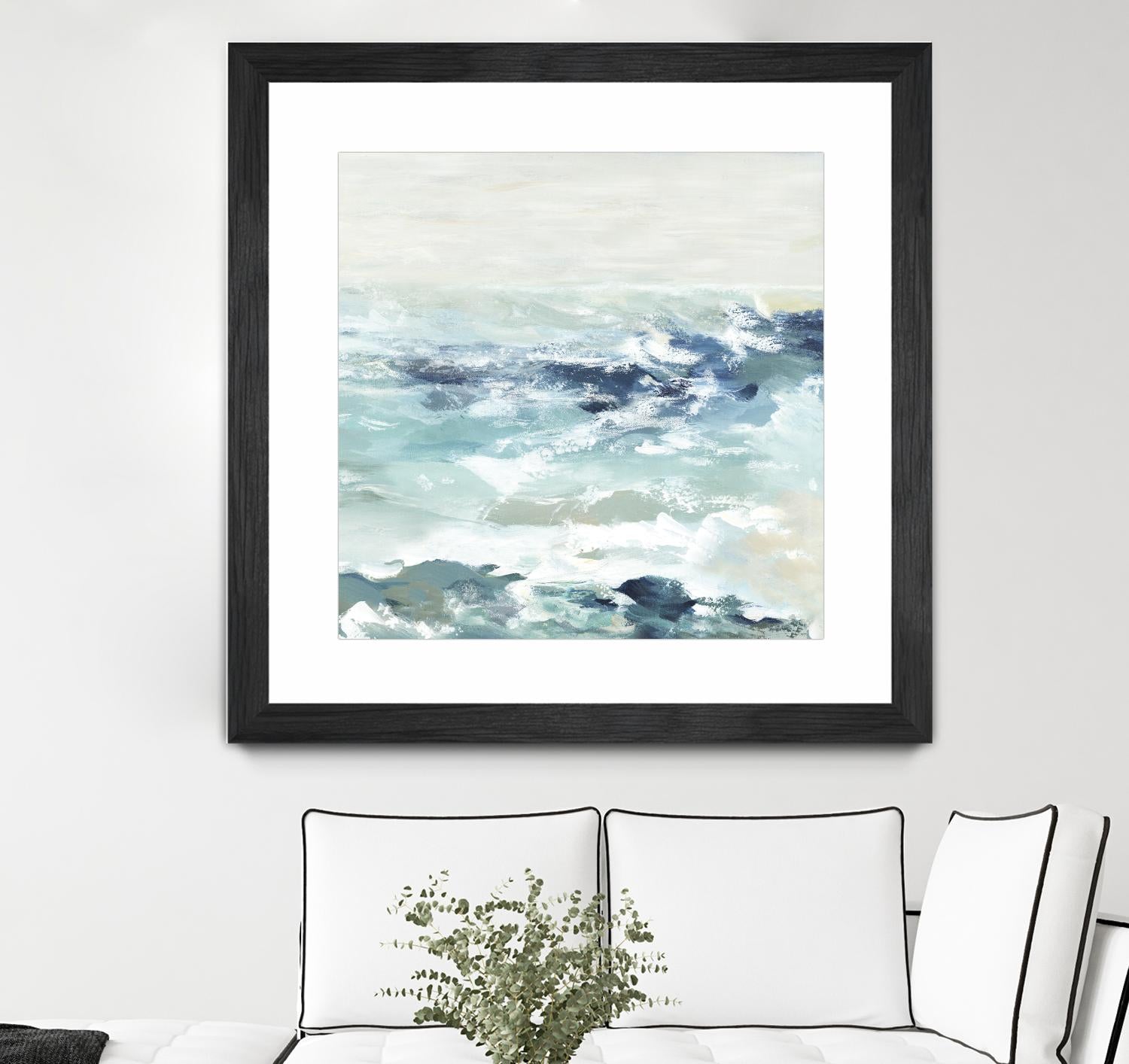 Beneath the Sky II by Valeria Mravyan on GIANT ART - white abstract