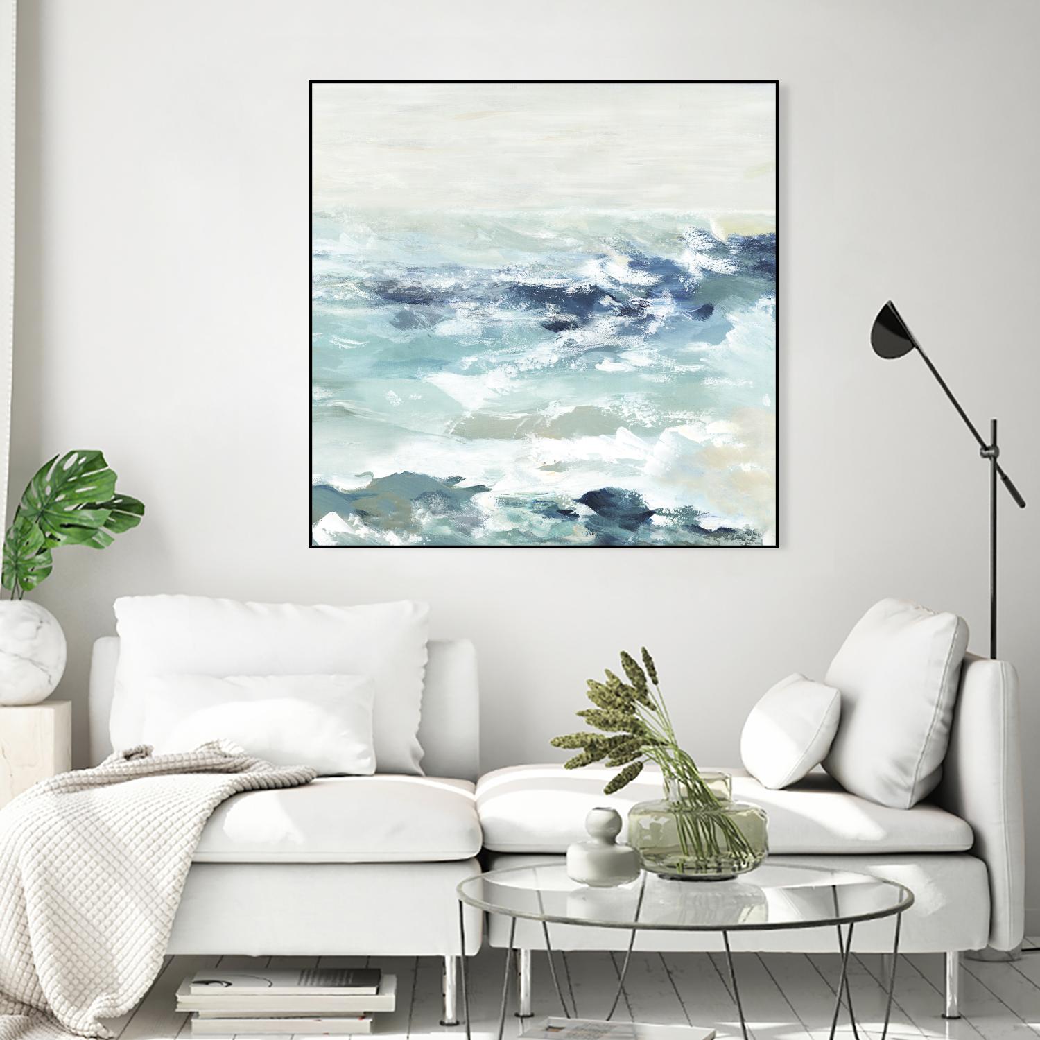 Beneath the Sky II by Valeria Mravyan on GIANT ART - white abstract