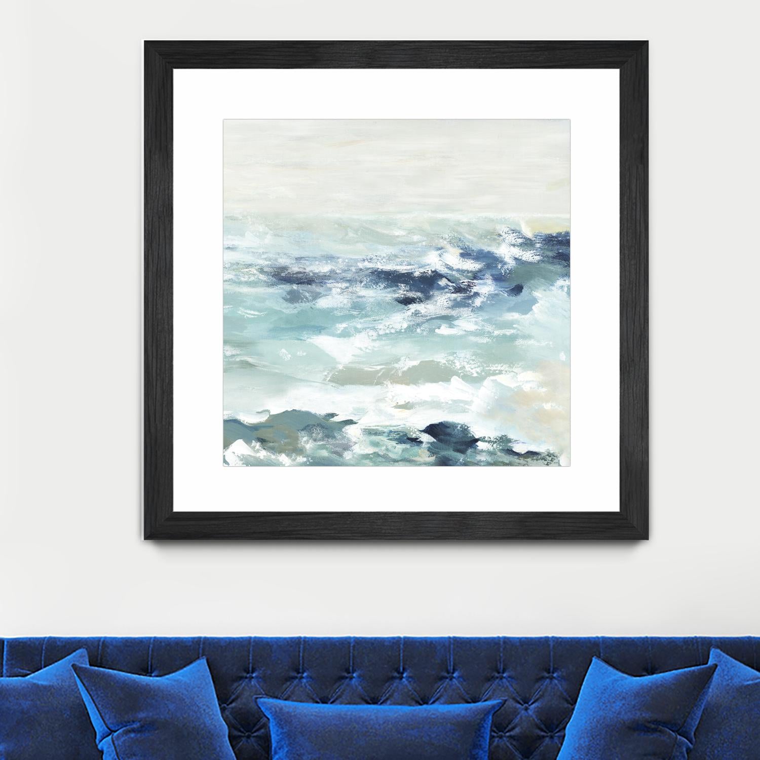 Beneath the Sky II by Valeria Mravyan on GIANT ART - white abstract