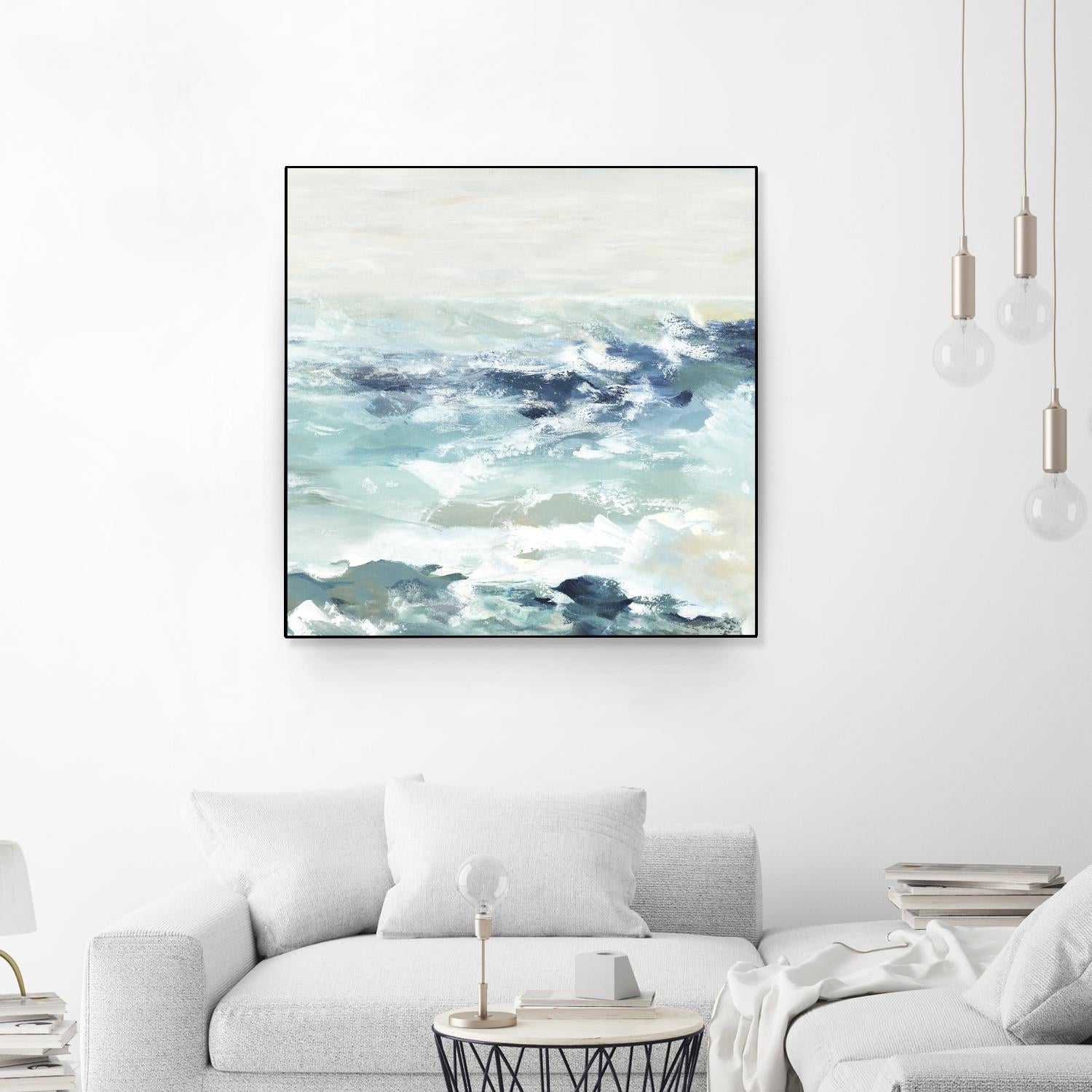 Beneath the Sky II by Valeria Mravyan on GIANT ART - white abstract