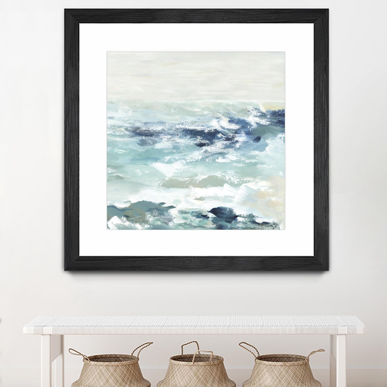 Beneath the Sky II by Valeria Mravyan on GIANT ART - white abstract