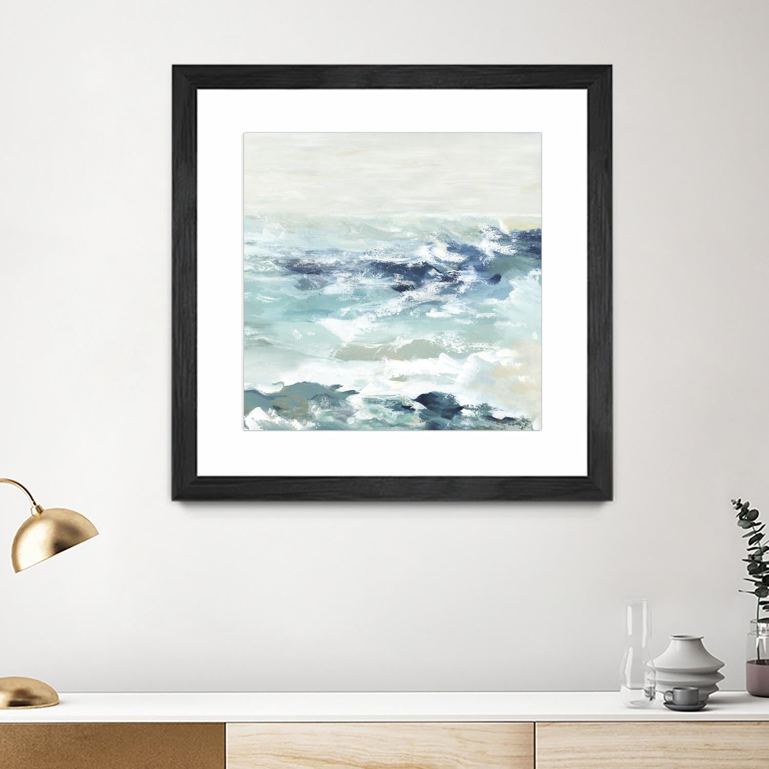 Beneath the Sky II by Valeria Mravyan on GIANT ART - white abstract