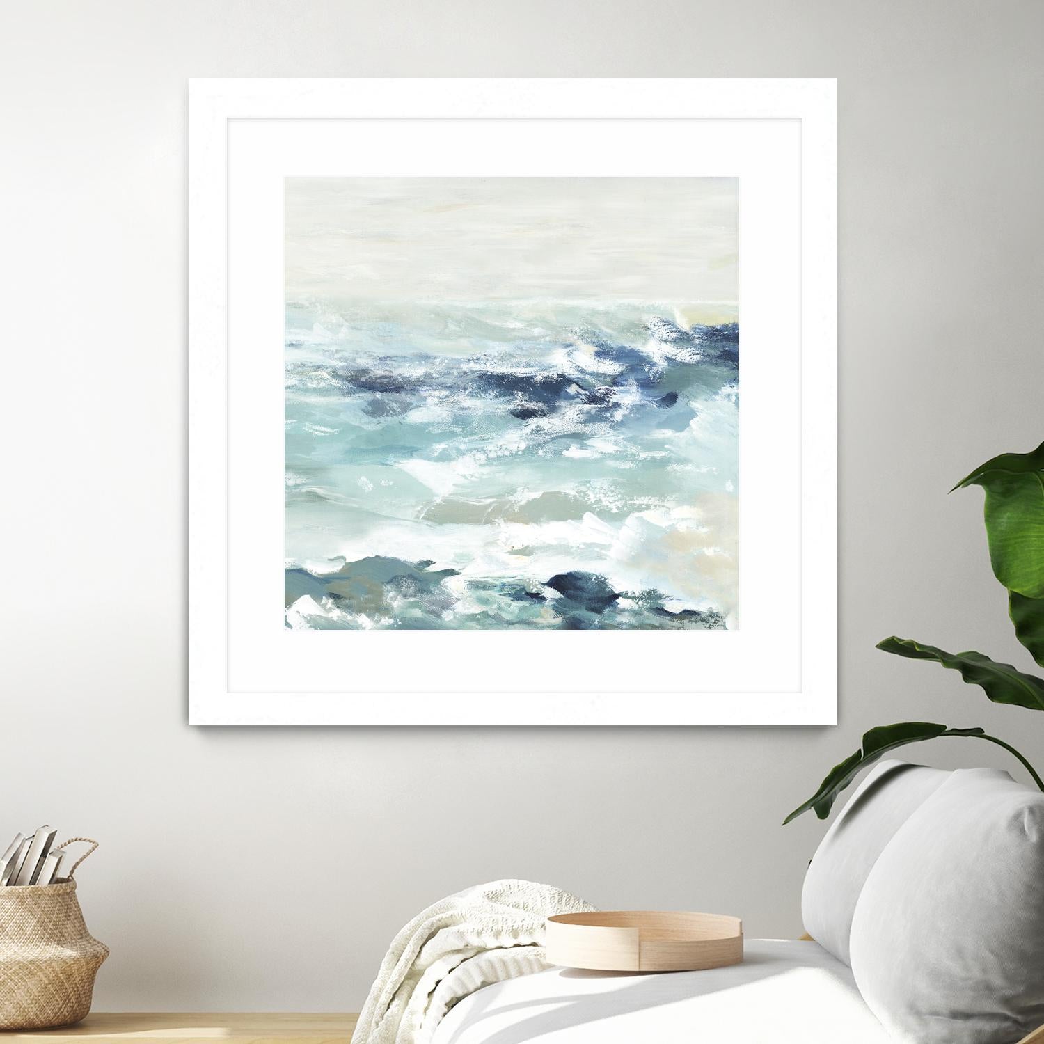 Beneath the Sky II by Valeria Mravyan on GIANT ART - white abstract