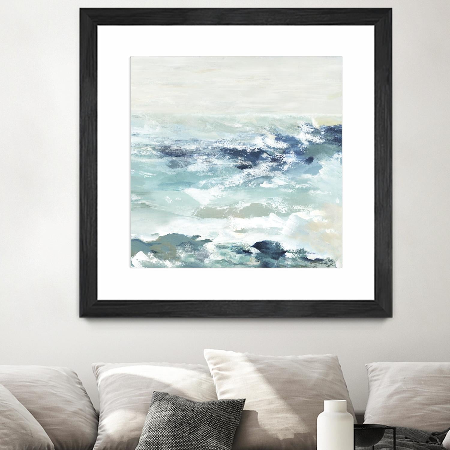 Beneath the Sky II by Valeria Mravyan on GIANT ART - white abstract