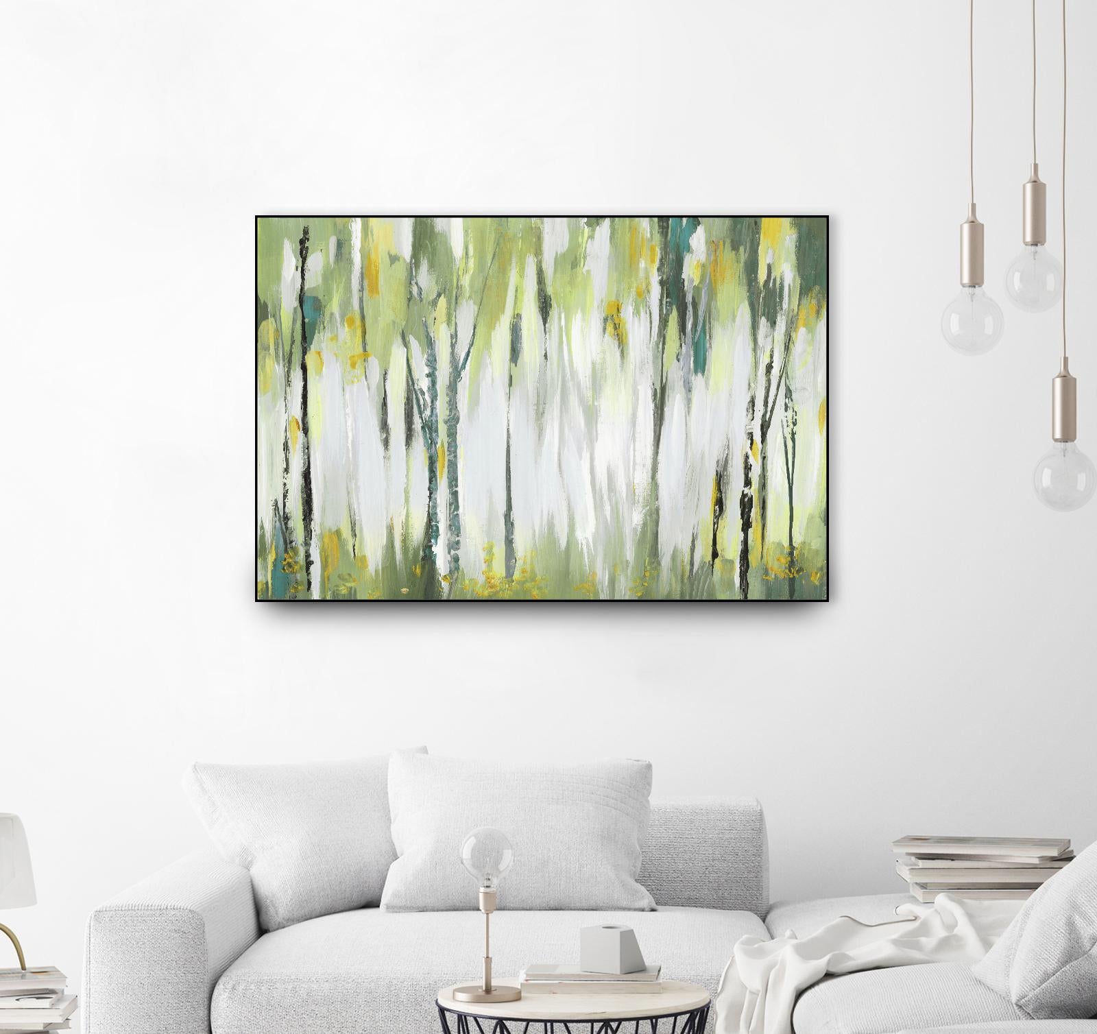 Breezy II by Valeria Mravyan on GIANT ART - yellow trees