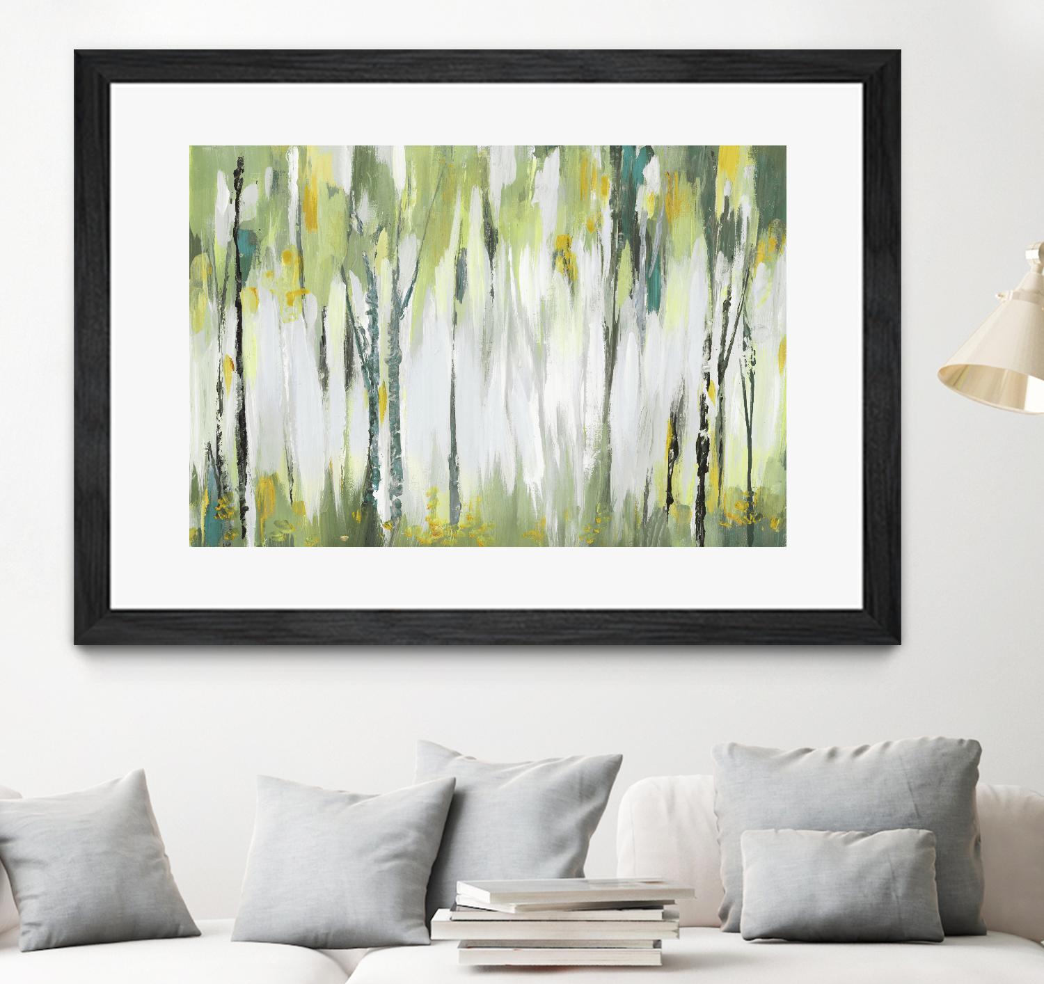 Breezy II by Valeria Mravyan on GIANT ART - yellow trees