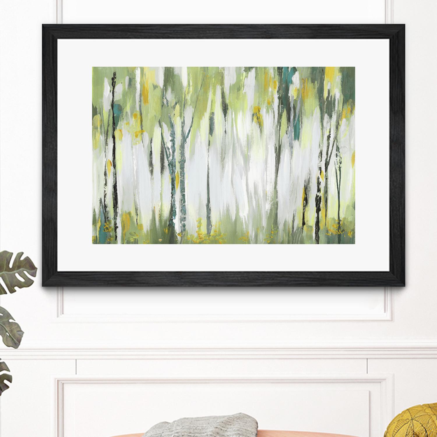 Breezy II by Valeria Mravyan on GIANT ART - yellow trees