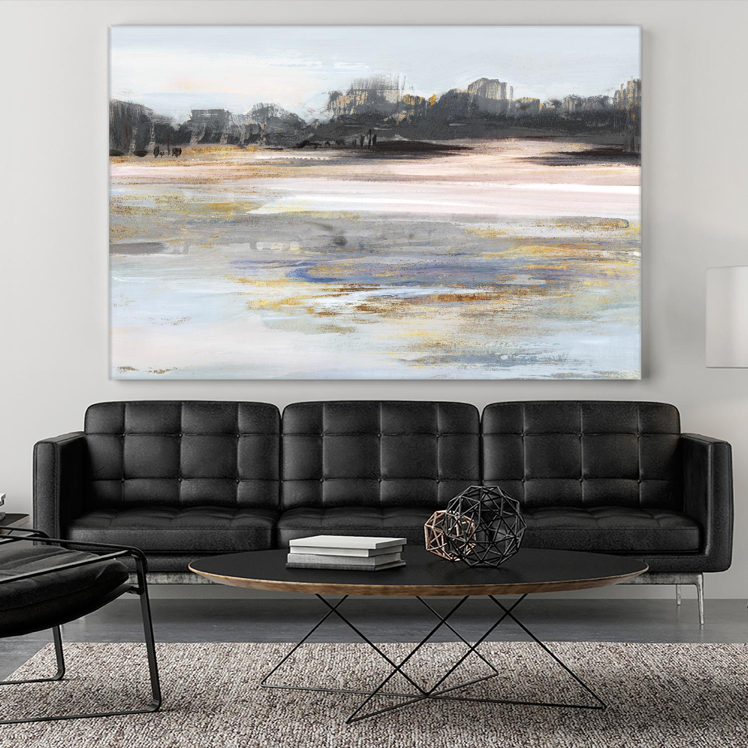 Organic Field II by Valeria Mravyan on GIANT ART - black landscape