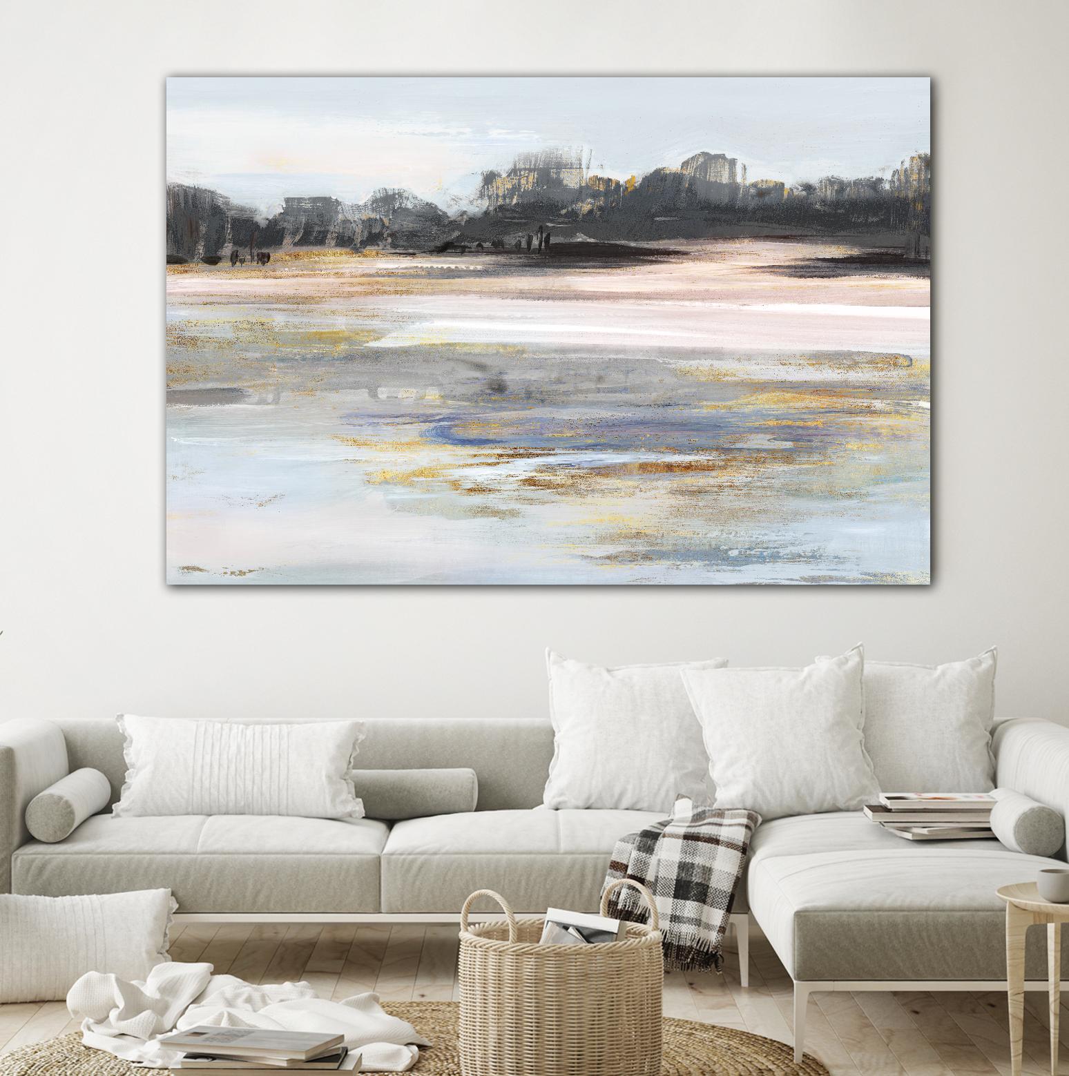 Organic Field II by Valeria Mravyan on GIANT ART - black landscape