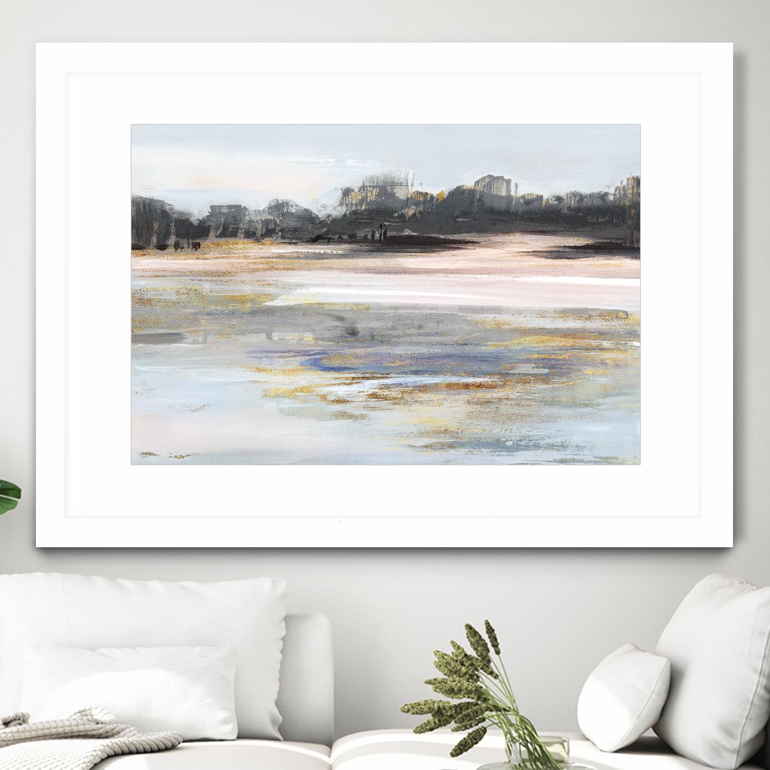 Organic Field II by Valeria Mravyan on GIANT ART - black landscape