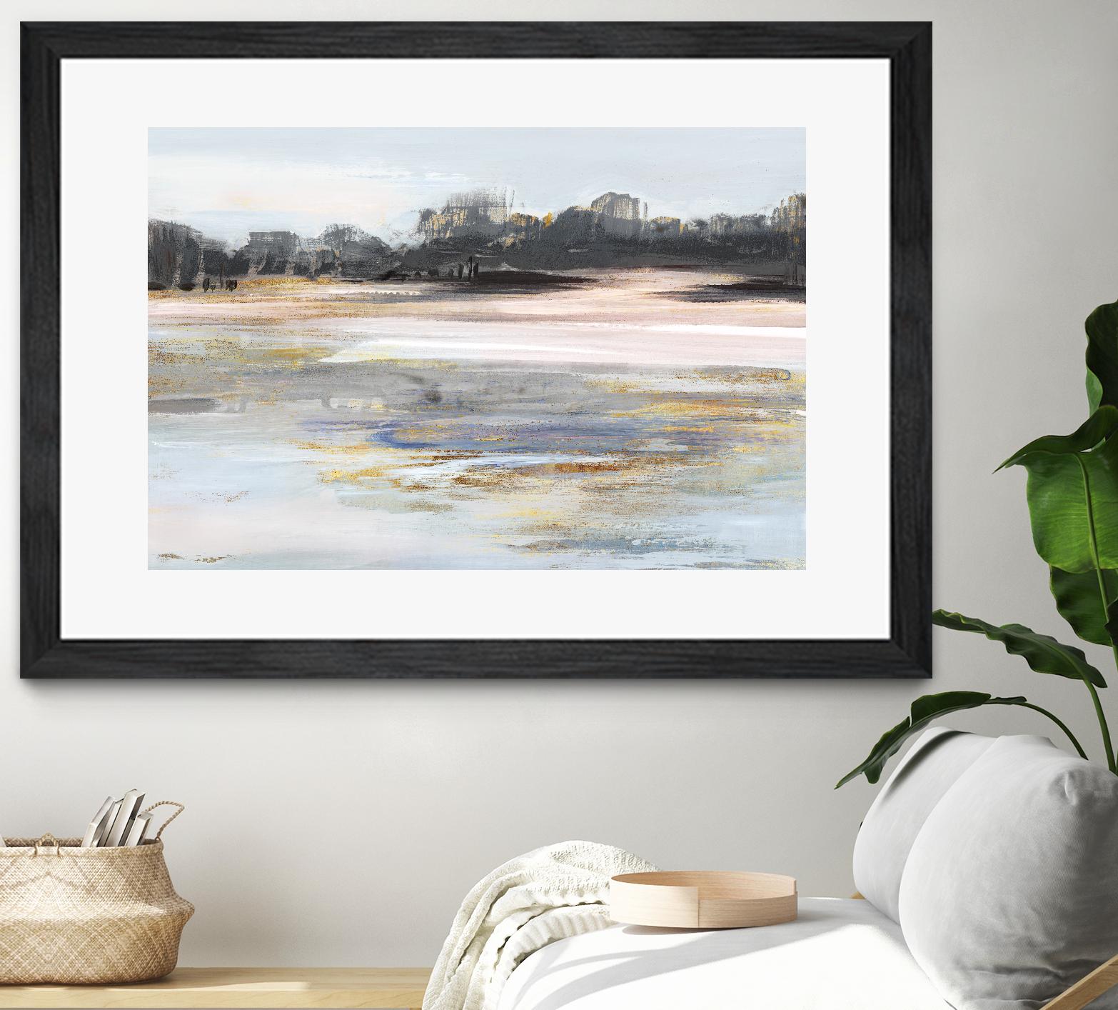 Organic Field II by Valeria Mravyan on GIANT ART - black landscape