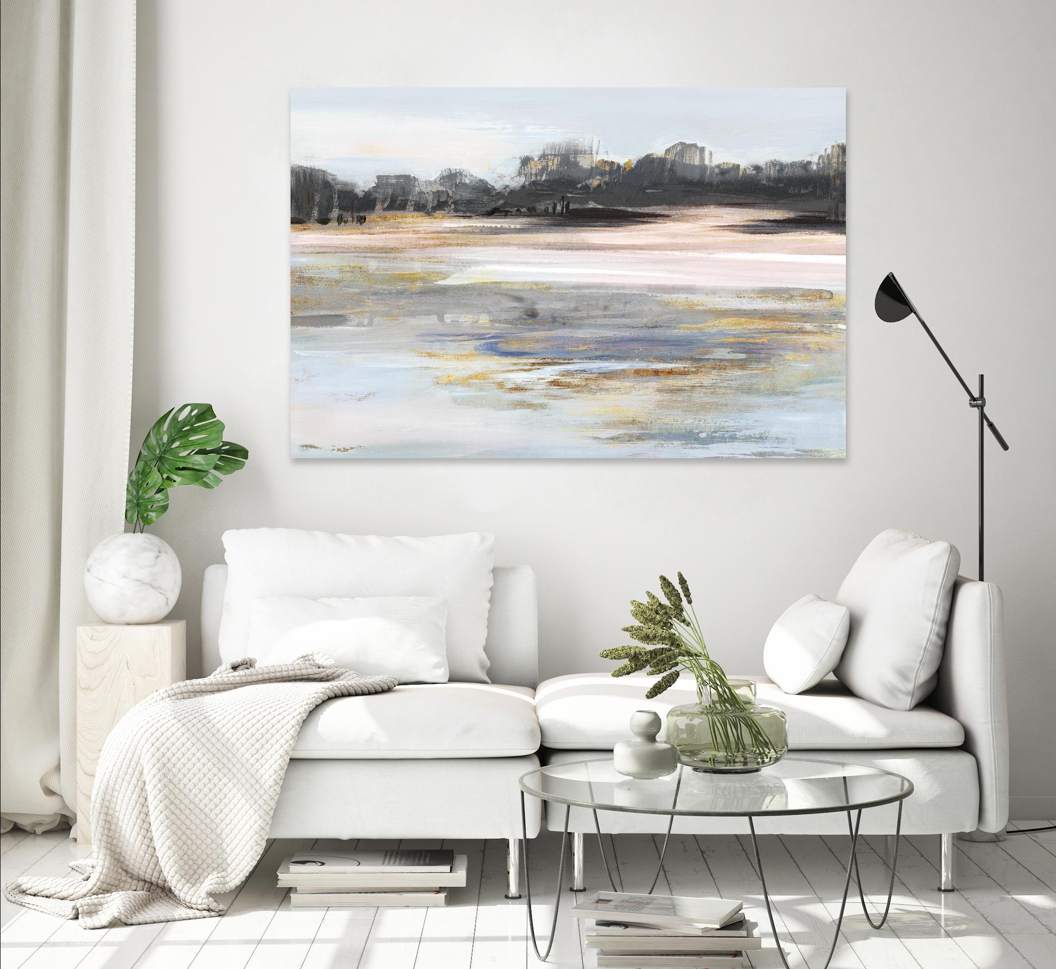 Organic Field II by Valeria Mravyan on GIANT ART - black landscape