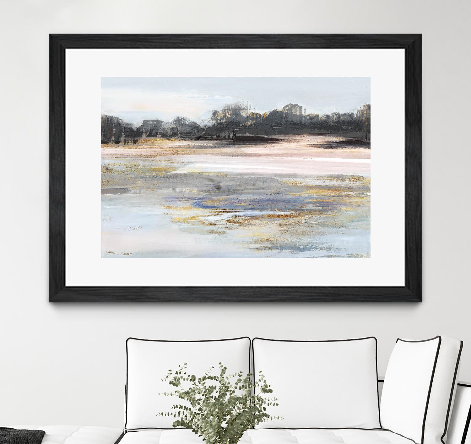 Organic Field II by Valeria Mravyan on GIANT ART - black landscape