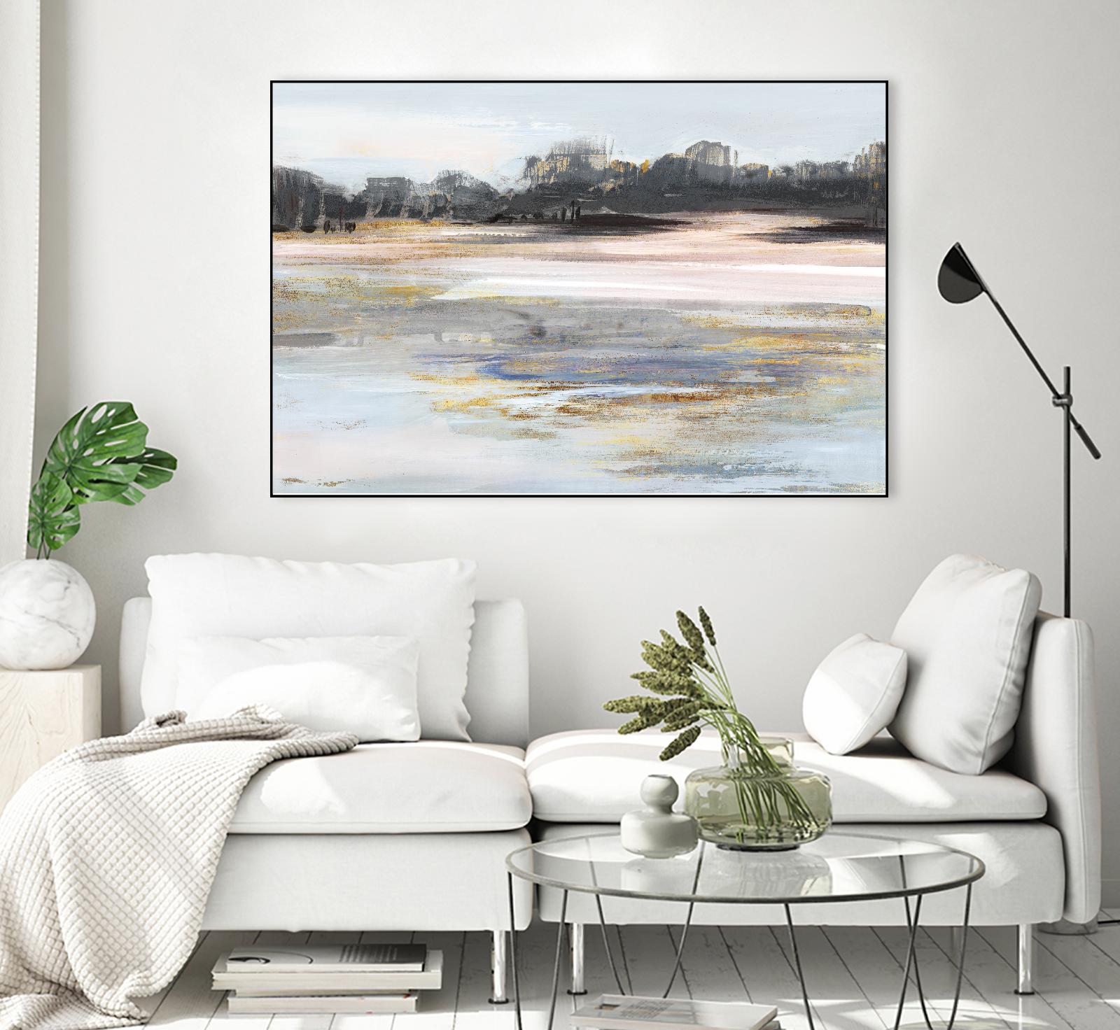 Organic Field II by Valeria Mravyan on GIANT ART - black landscape