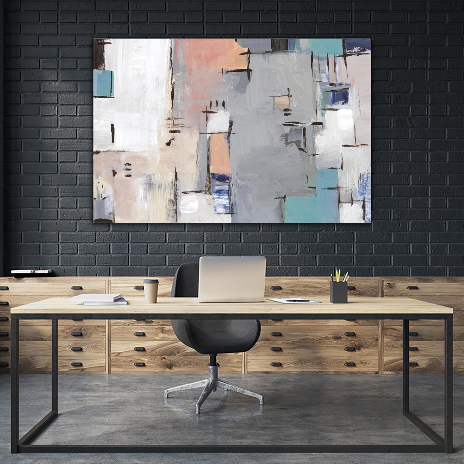 Intertwining Grid II by Lera on GIANT ART - abstract