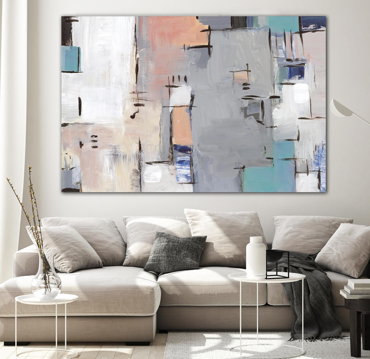 Intertwining Grid II by Lera on GIANT ART - abstract