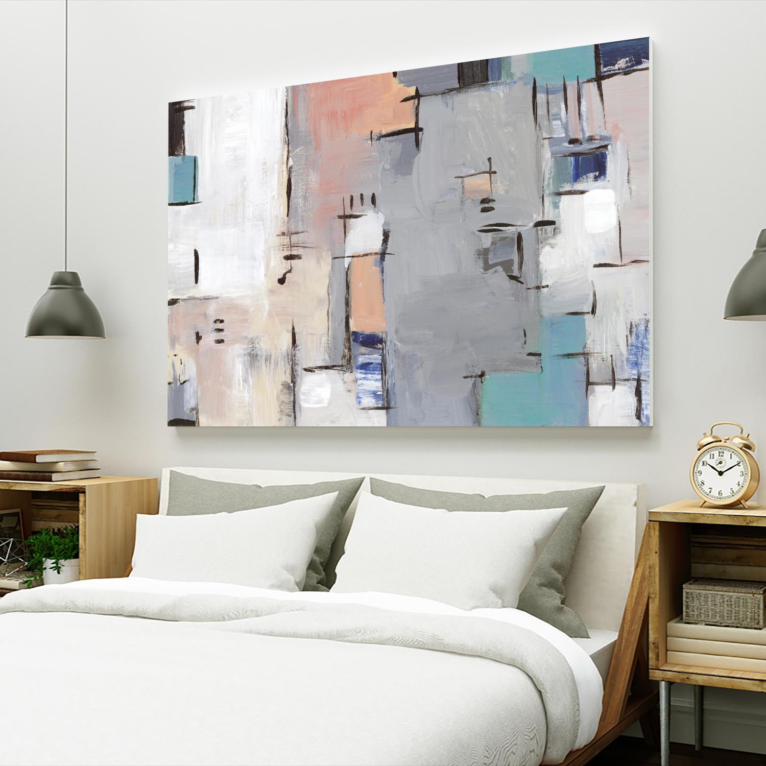 Intertwining Grid II by Lera on GIANT ART - abstract