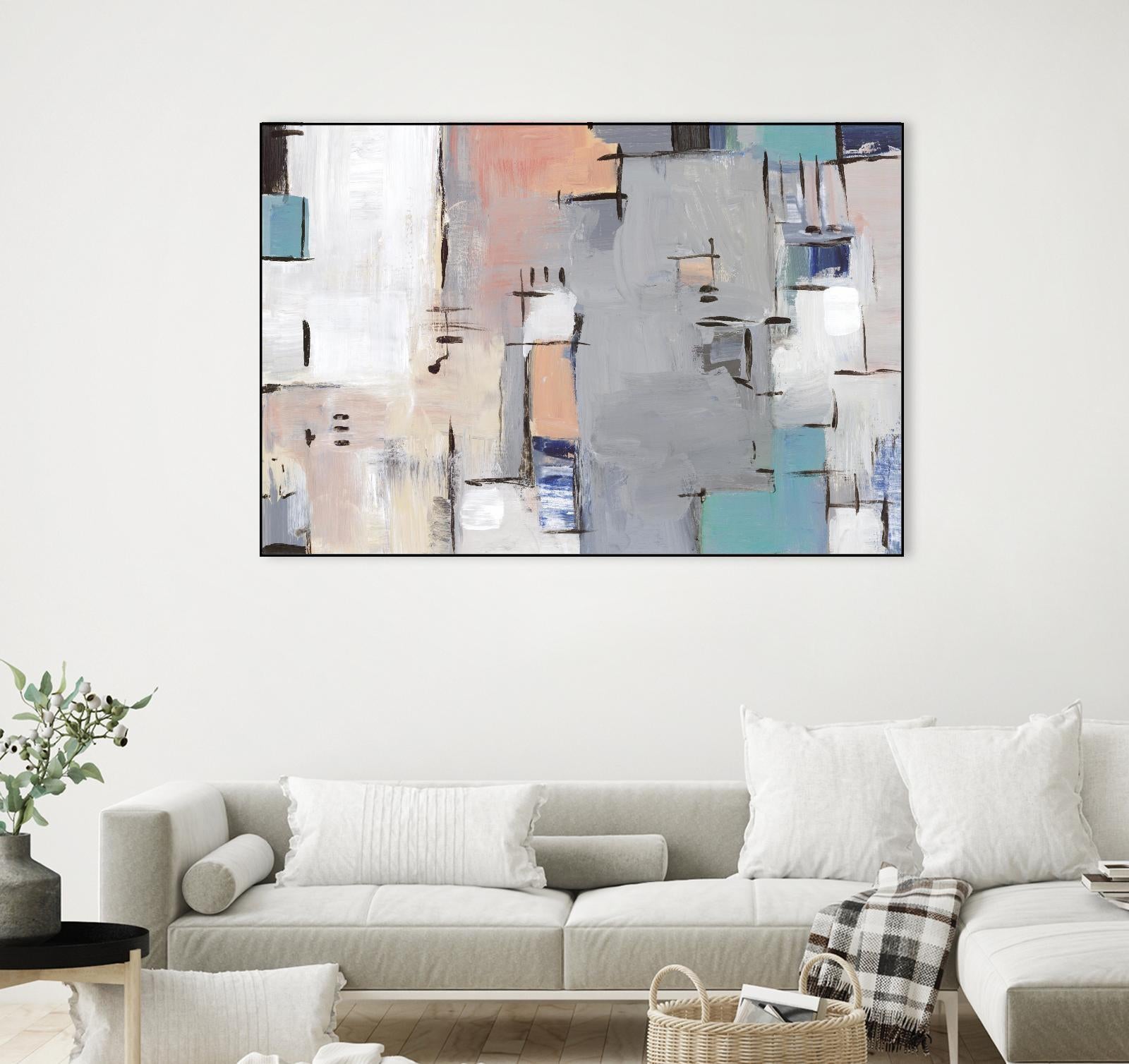 Intertwining Grid II by Lera on GIANT ART - abstract