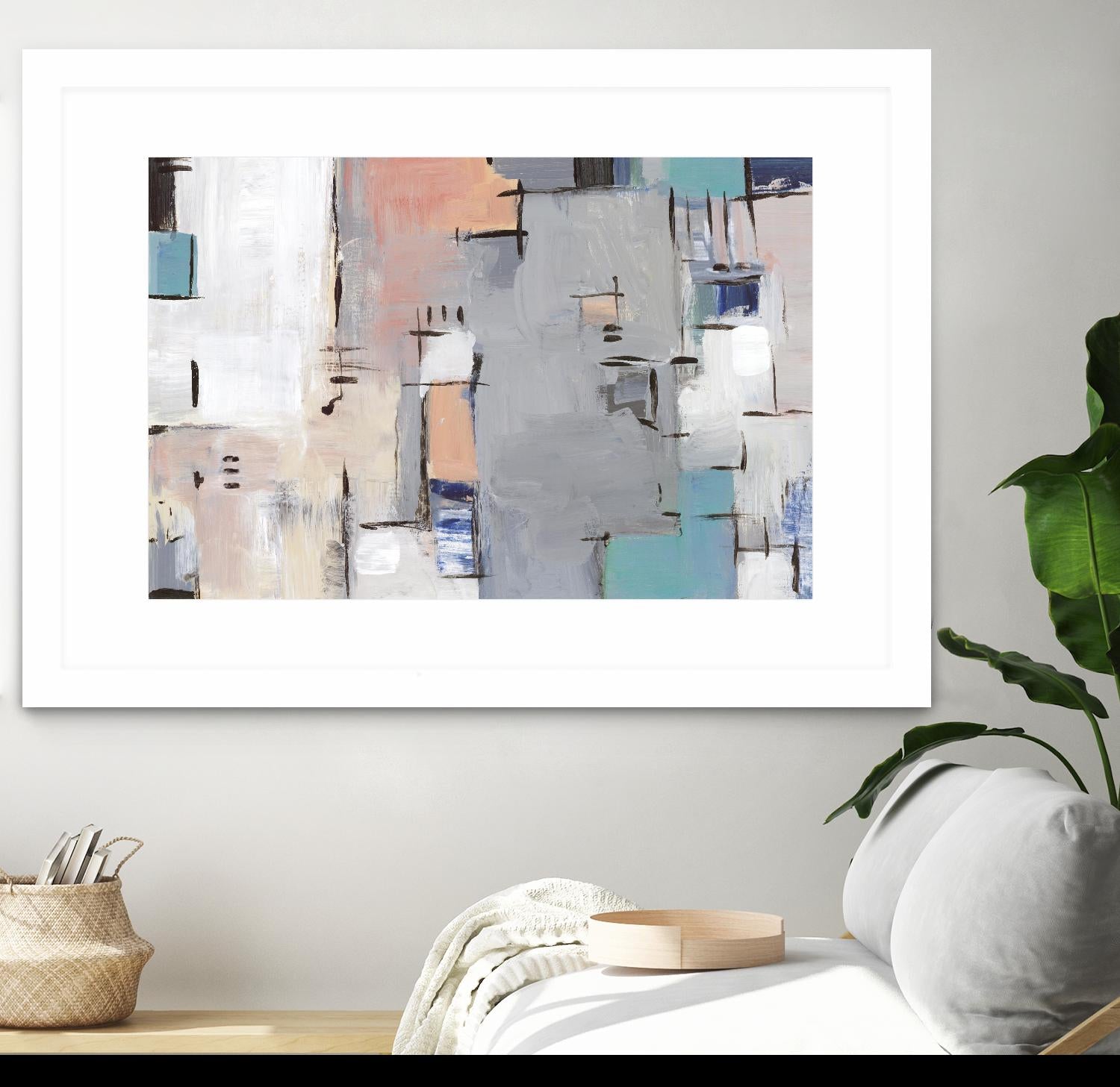 Intertwining Grid II by Lera on GIANT ART - abstract