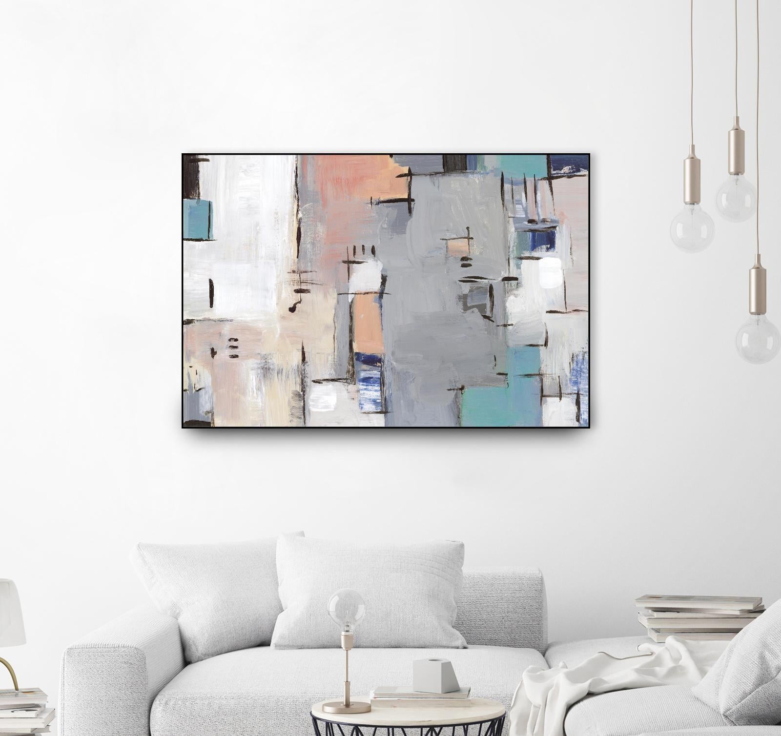 Intertwining Grid II by Lera on GIANT ART - abstract