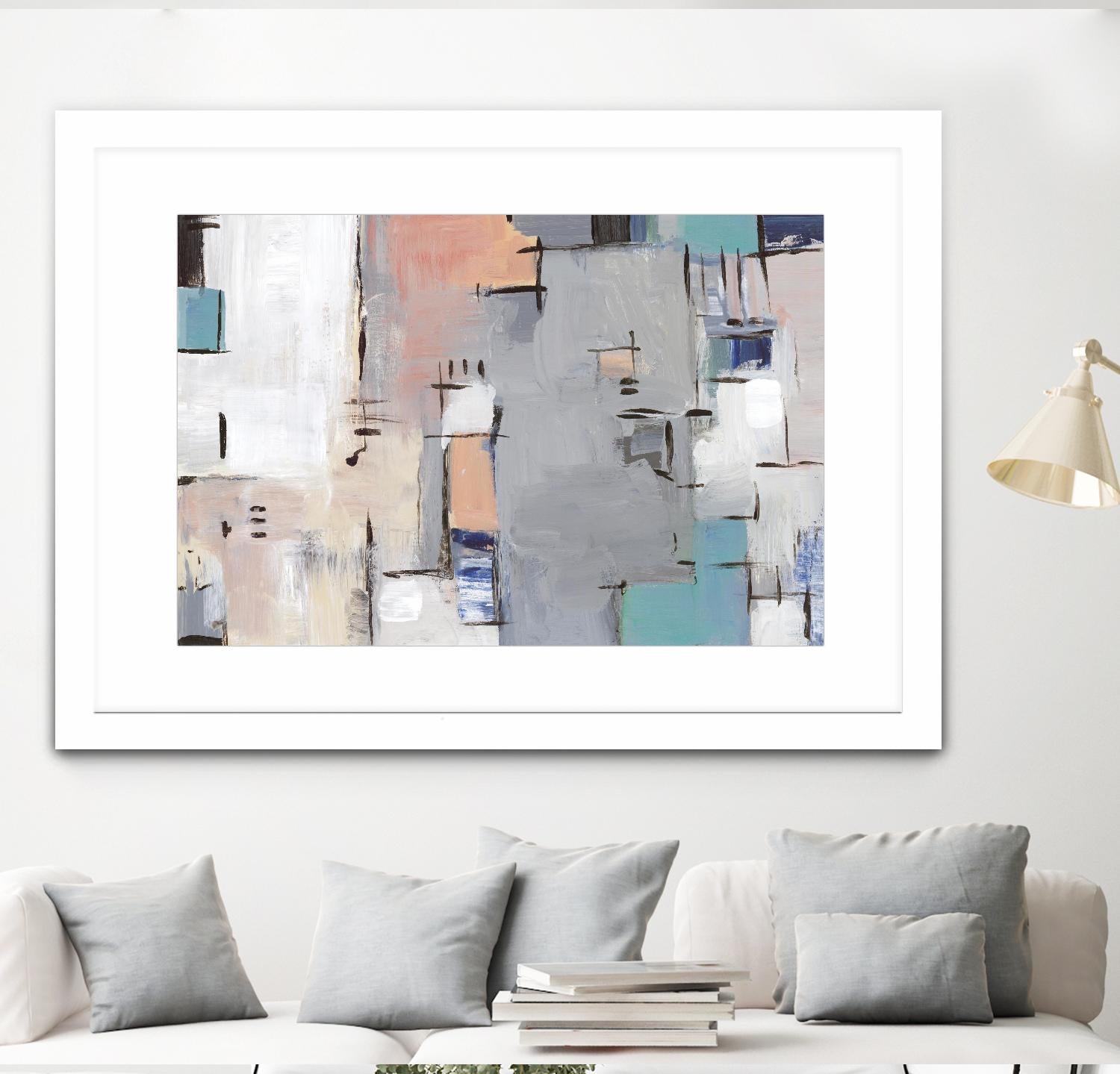 Intertwining Grid II by Lera on GIANT ART - abstract