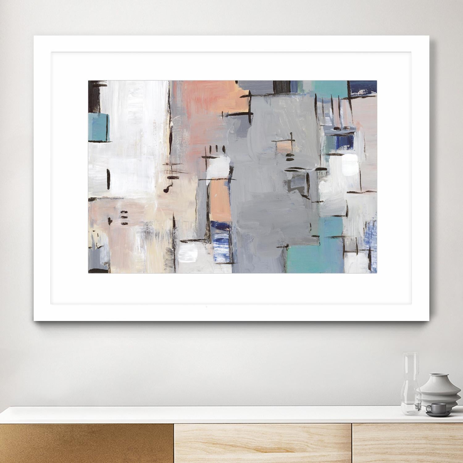 Intertwining Grid II by Lera on GIANT ART - abstract