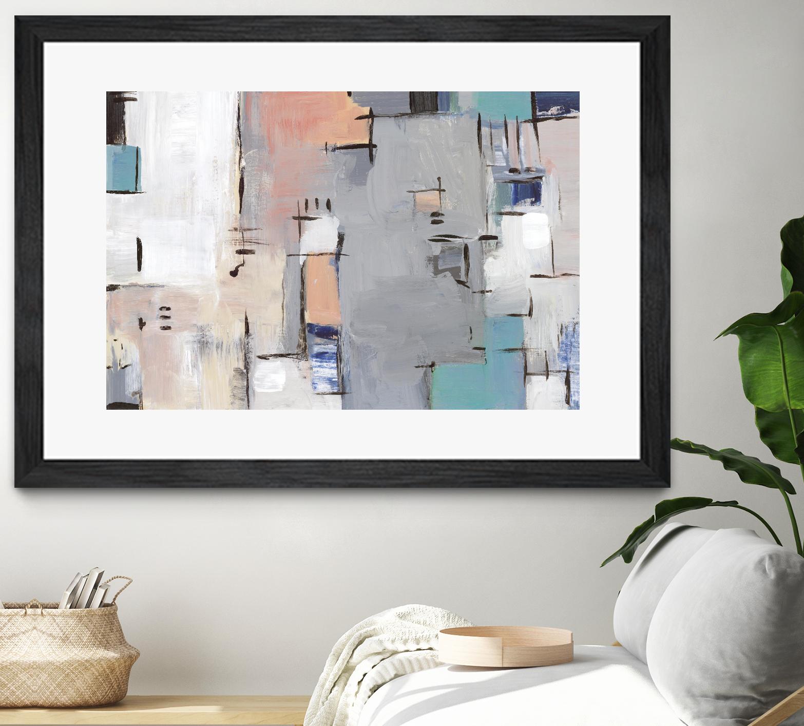 Intertwining Grid II by Lera on GIANT ART - abstract