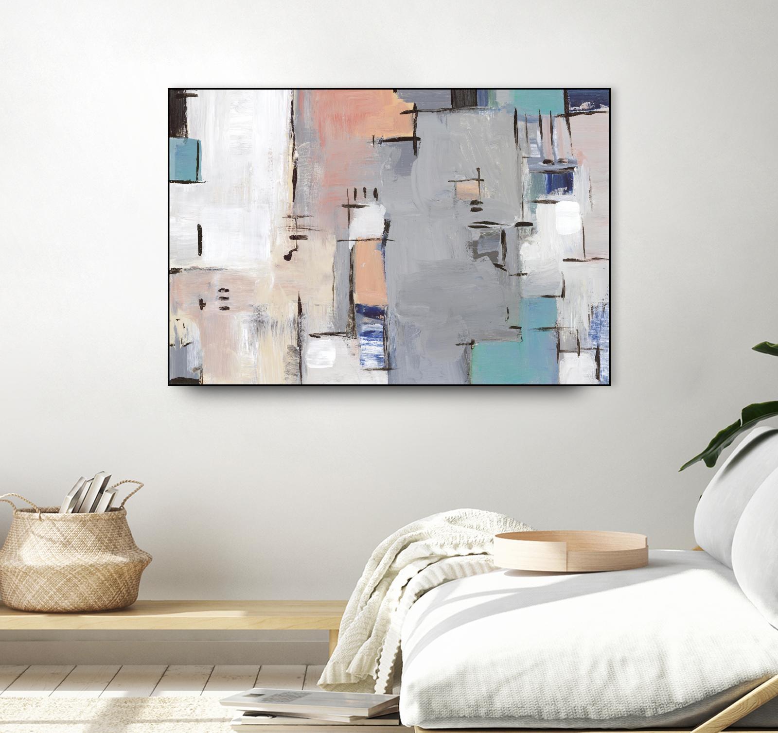 Intertwining Grid II by Lera on GIANT ART - abstract