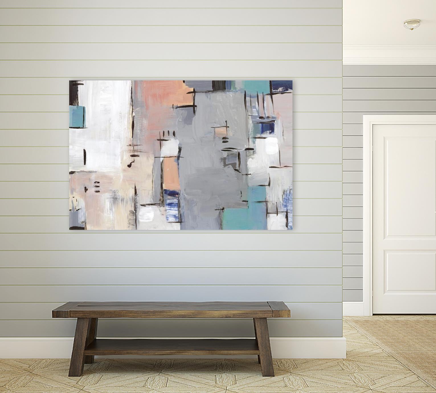 Intertwining Grid II by Lera on GIANT ART - abstract