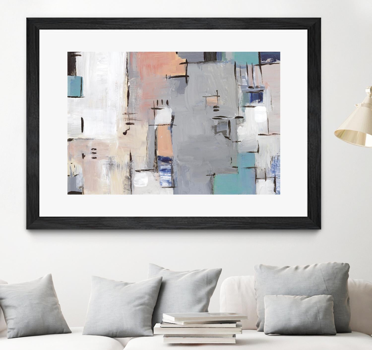 Intertwining Grid II by Lera on GIANT ART - abstract