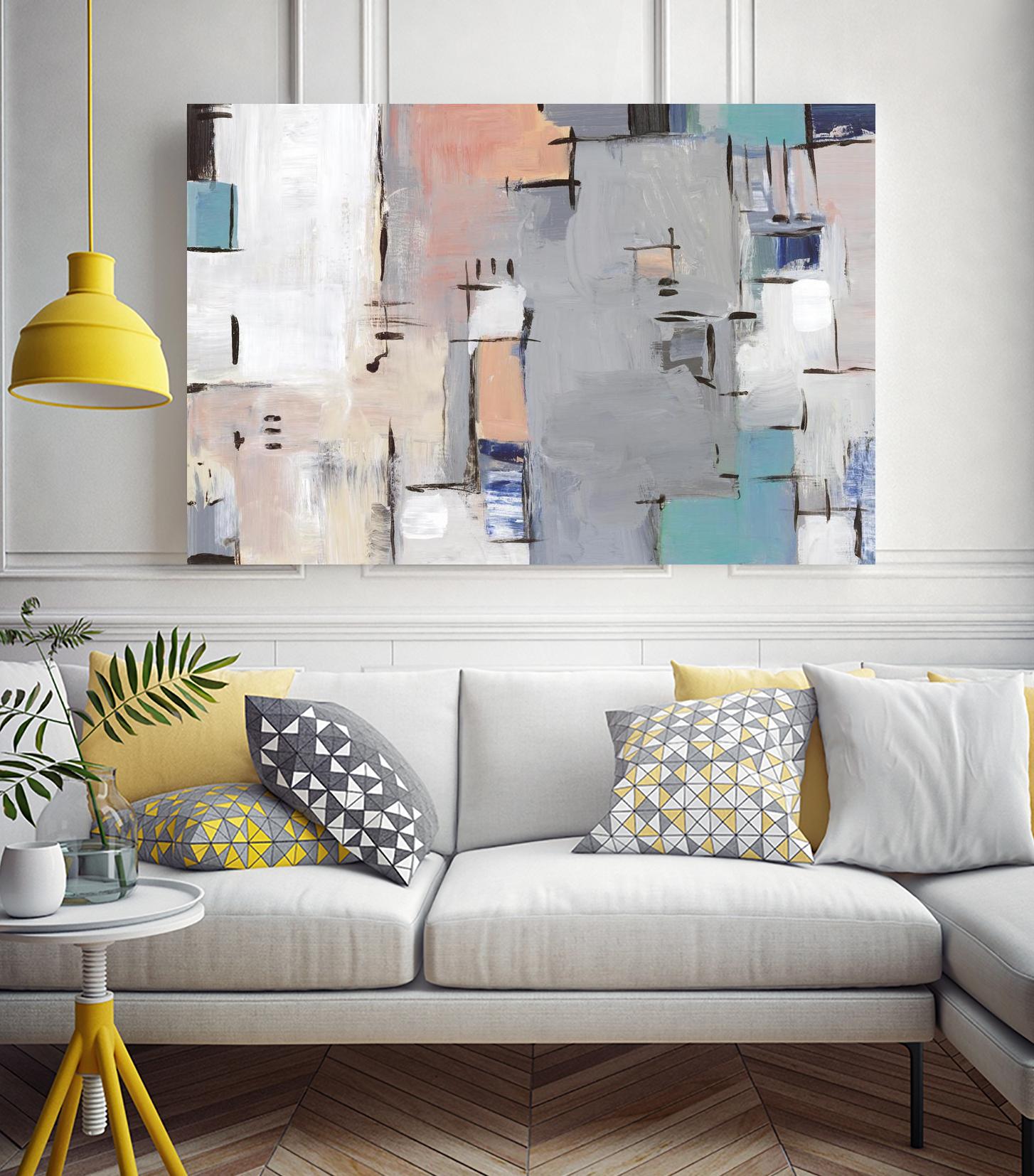 Intertwining Grid II by Lera on GIANT ART - abstract