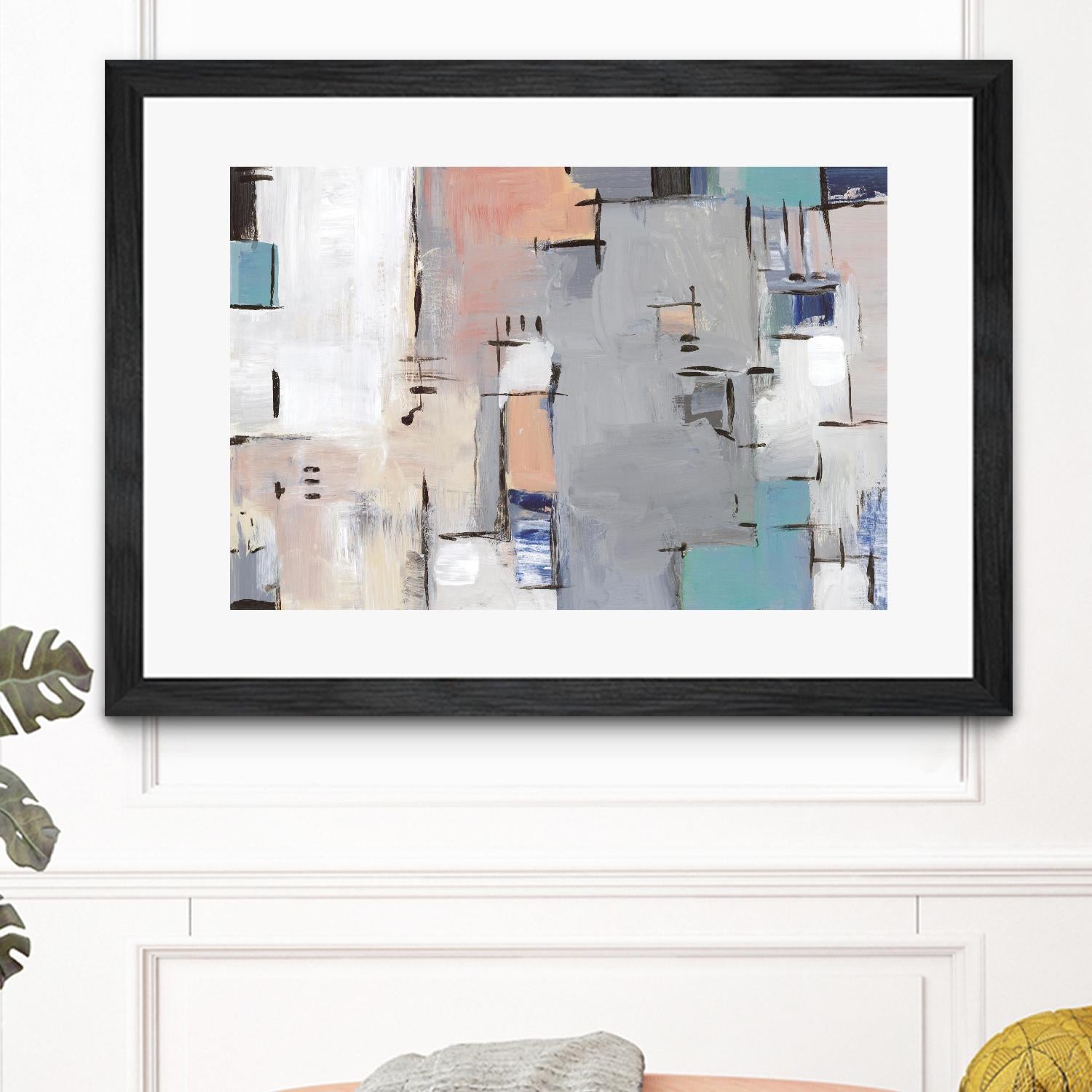 Intertwining Grid II by Lera on GIANT ART - abstract