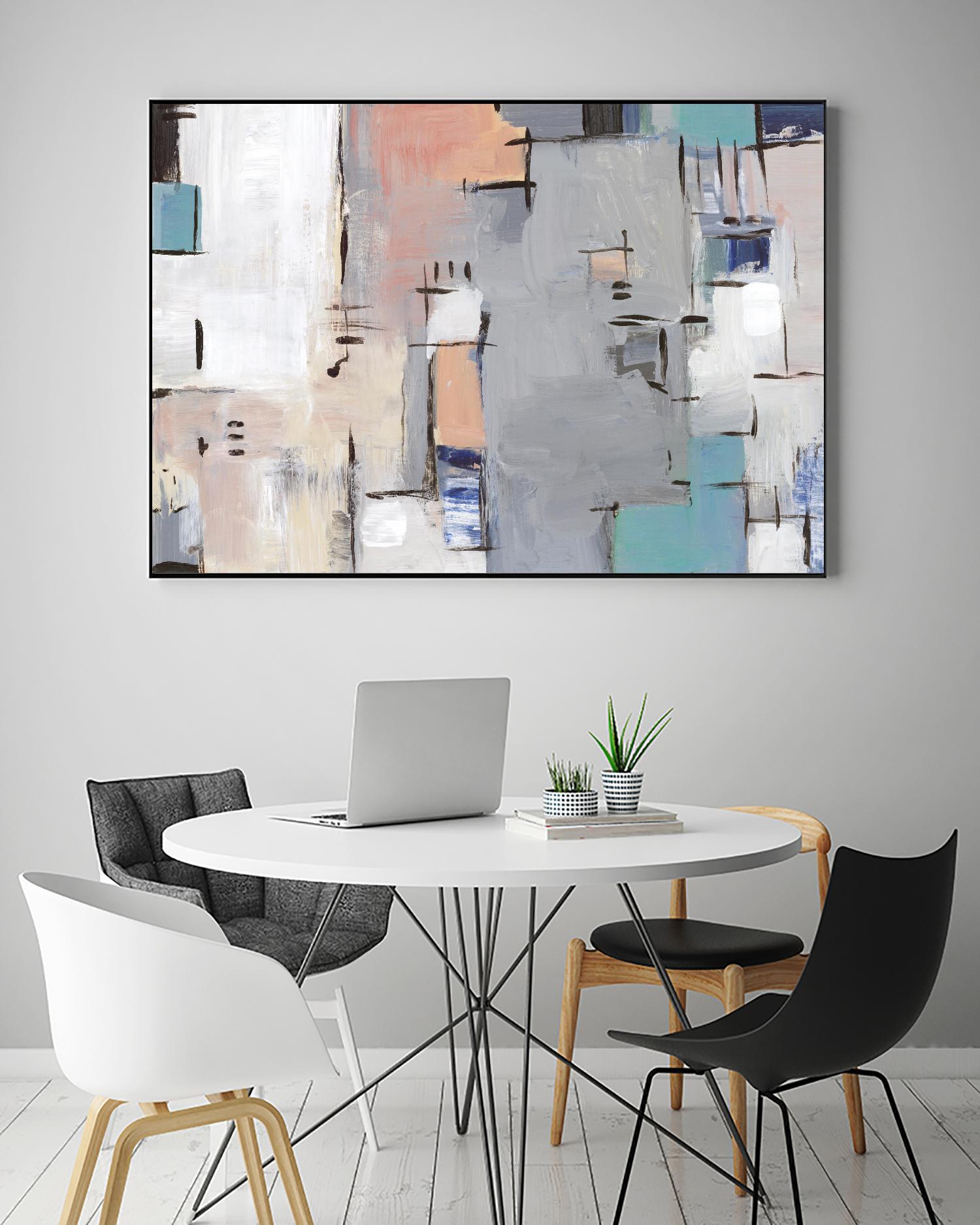 Intertwining Grid II by Lera on GIANT ART - abstract