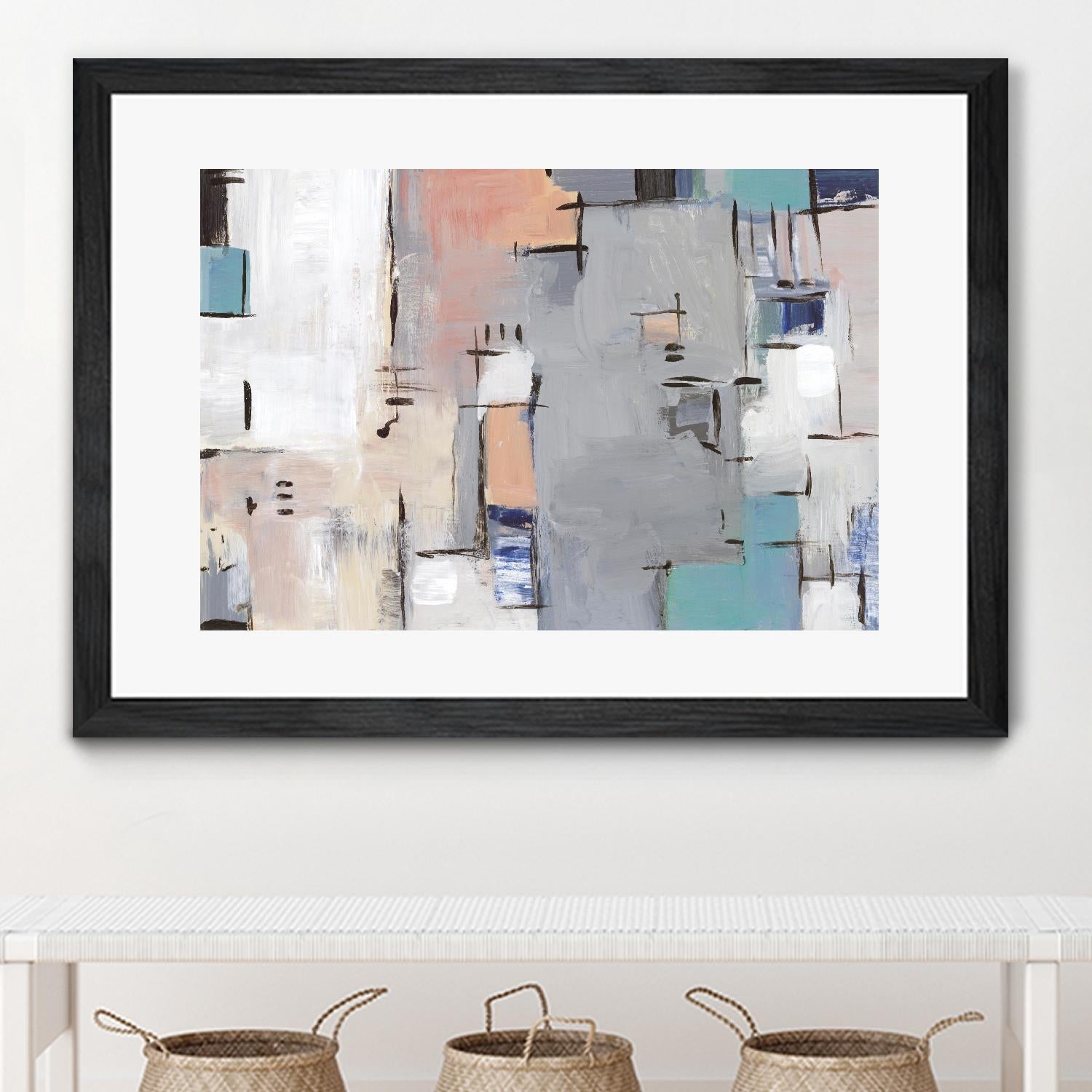 Intertwining Grid II by Lera on GIANT ART - abstract