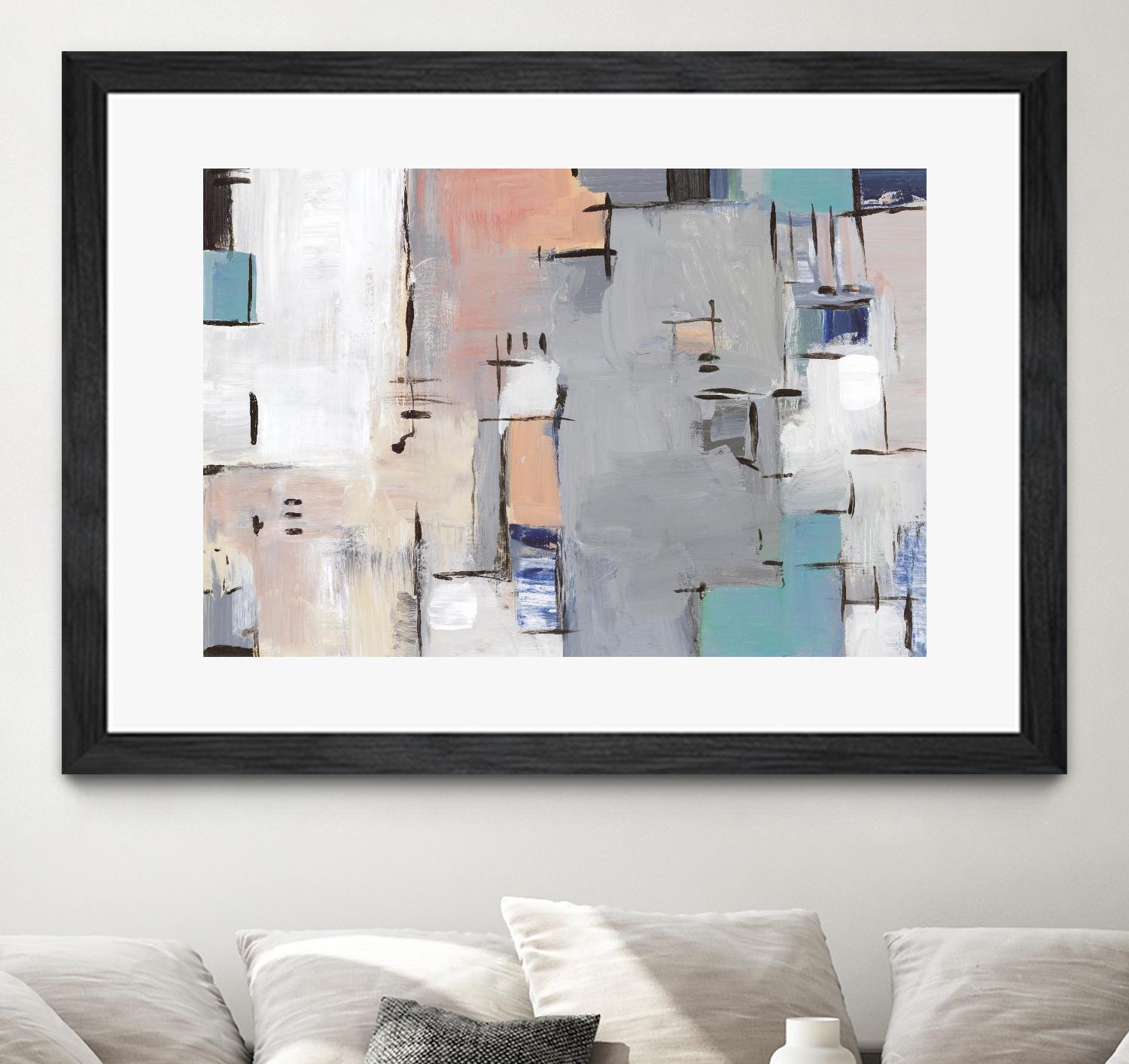 Intertwining Grid II by Lera on GIANT ART - abstract