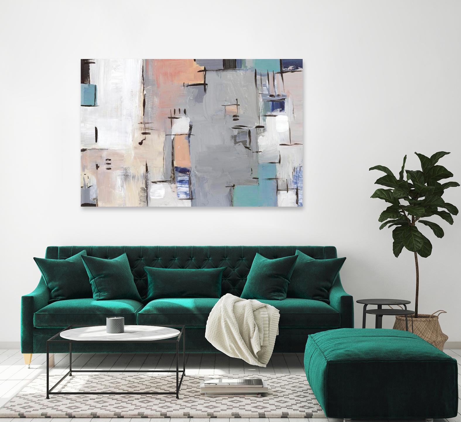 Intertwining Grid II by Lera on GIANT ART - abstract