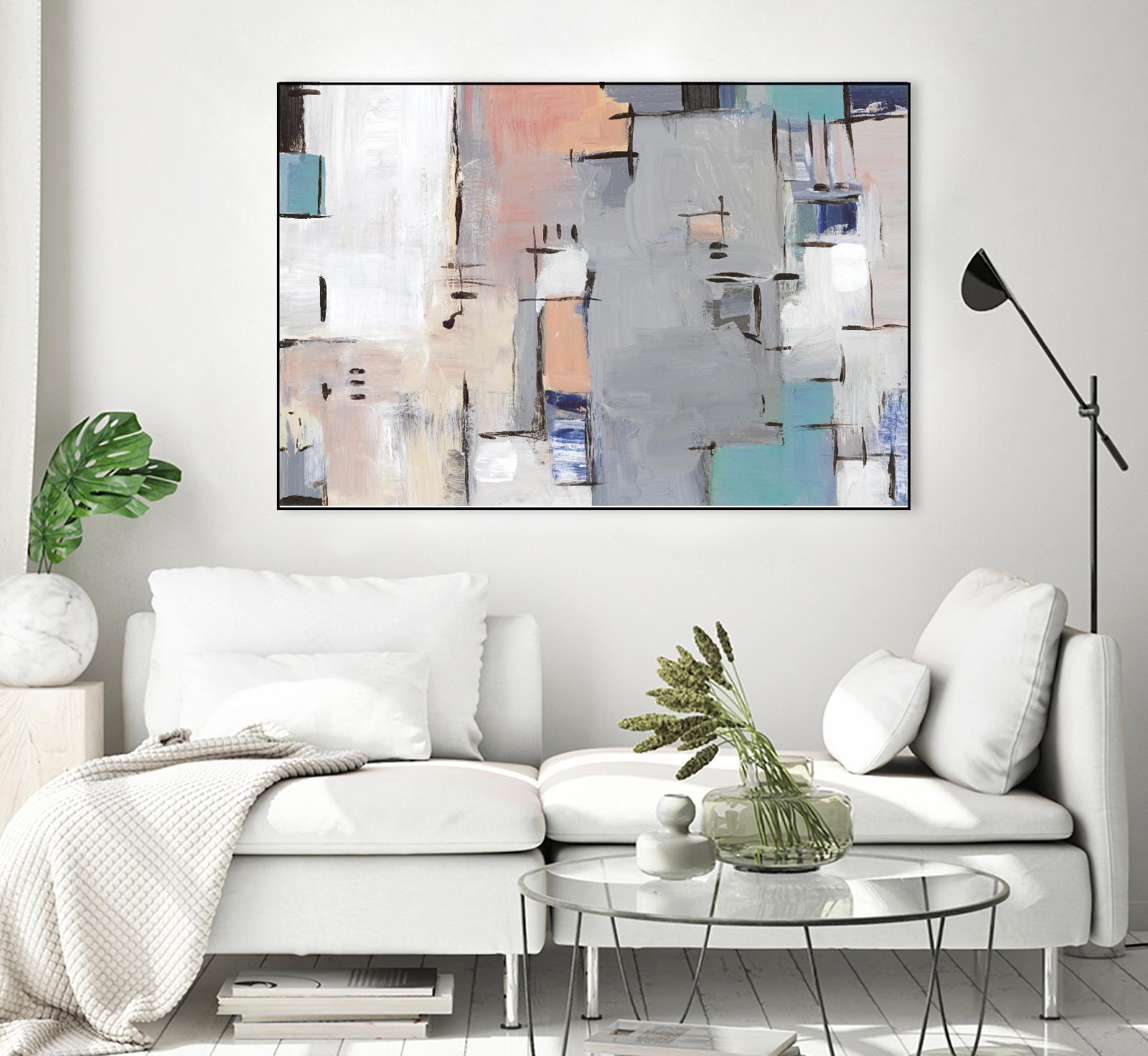 Intertwining Grid II by Lera on GIANT ART - abstract