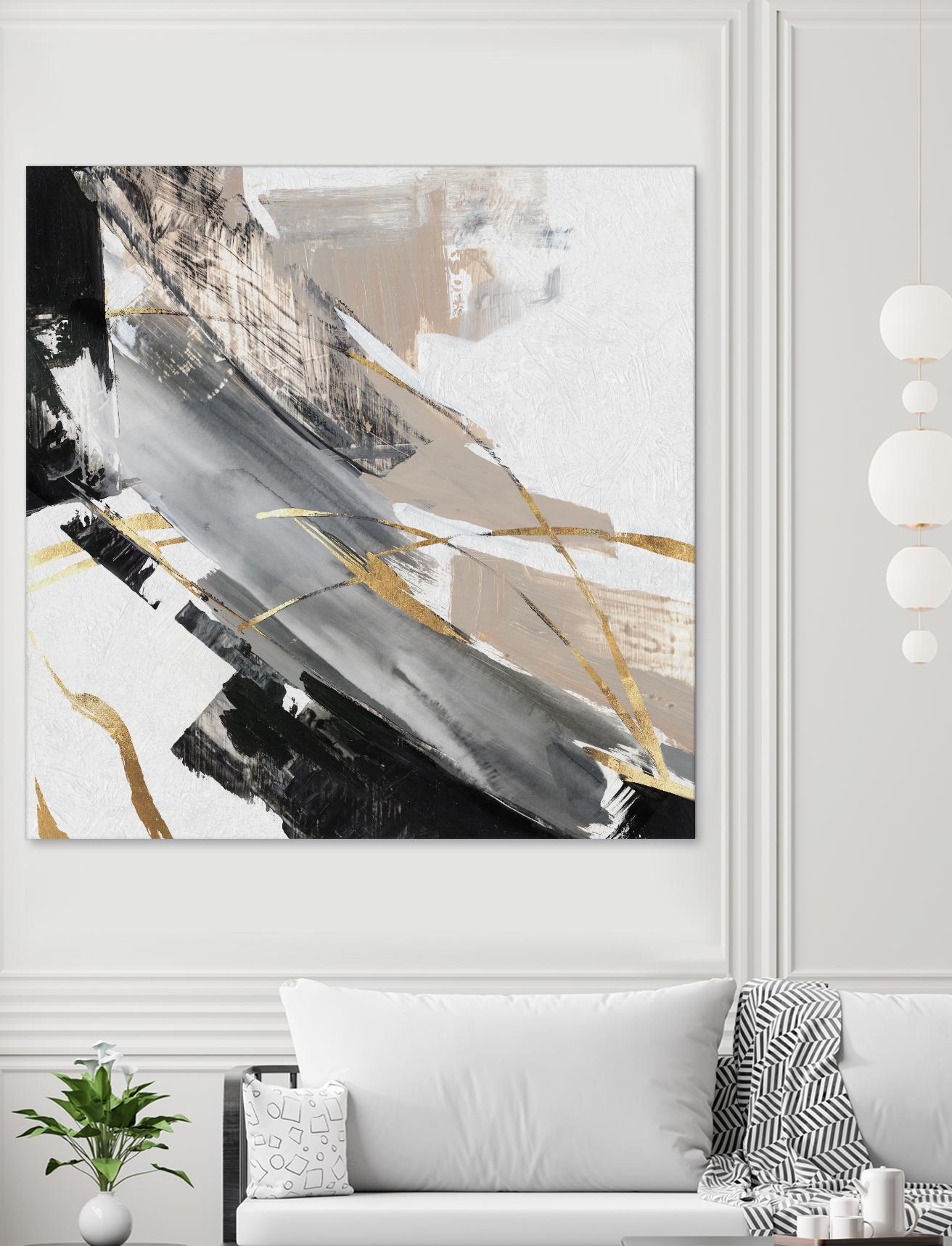 Thunder Chasing I by Lera on GIANT ART - abstract