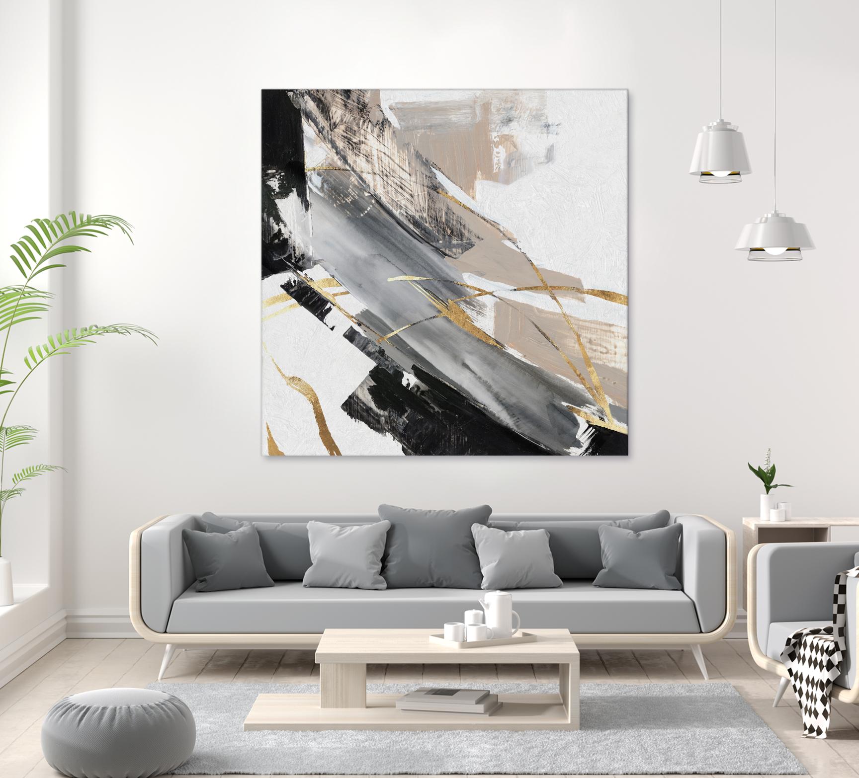 Thunder Chasing I by Lera on GIANT ART - abstract