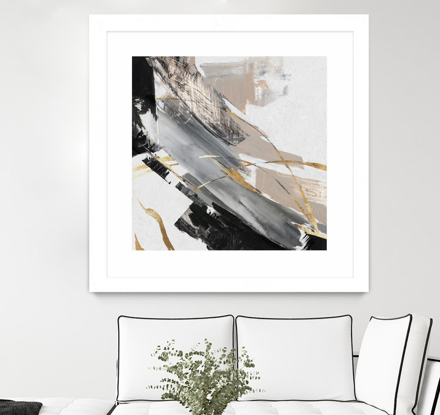 Thunder Chasing I by Lera on GIANT ART - abstract