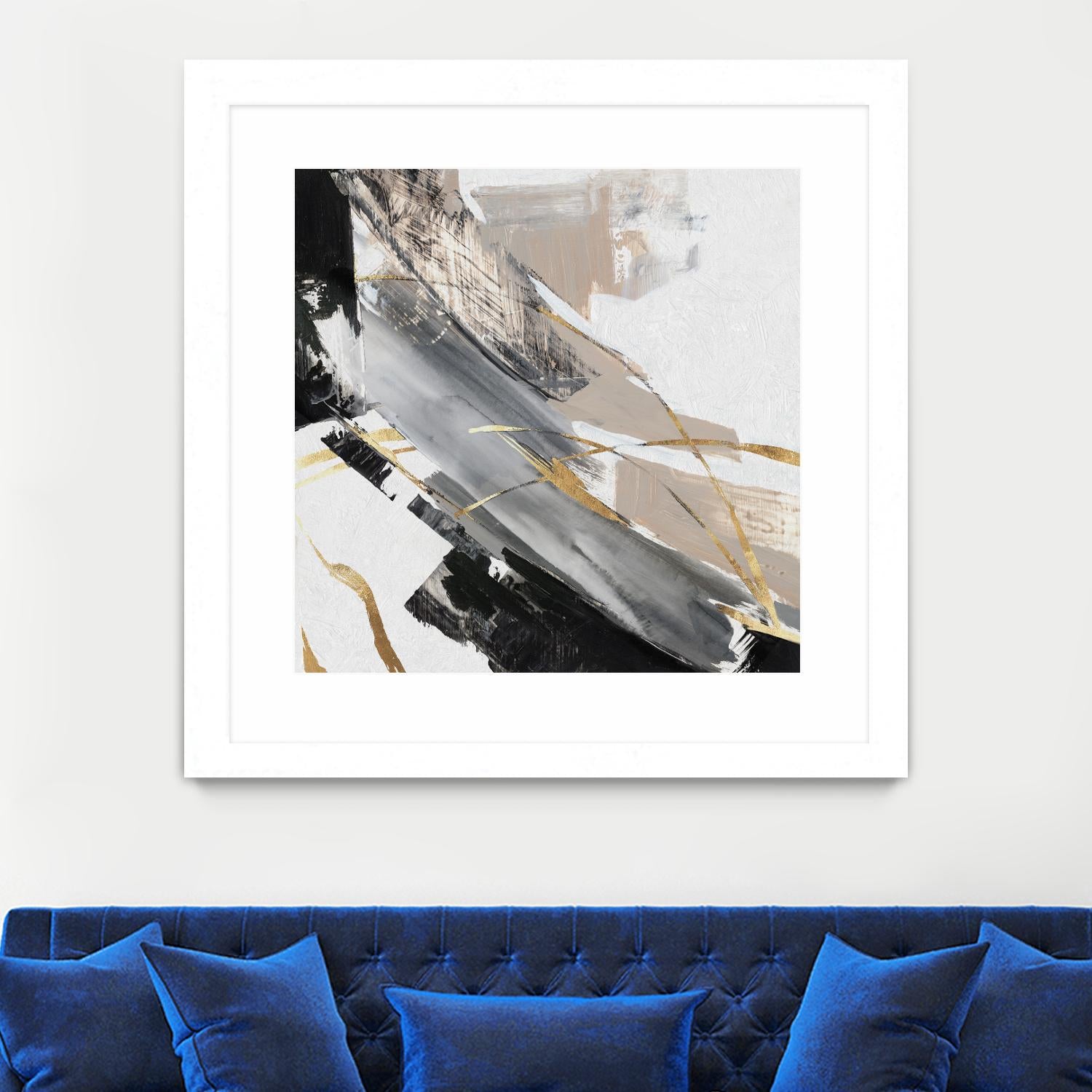 Thunder Chasing I by Lera on GIANT ART - abstract