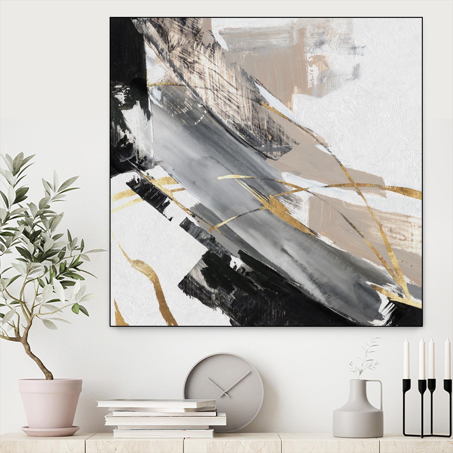 Thunder Chasing I by Lera on GIANT ART - abstract