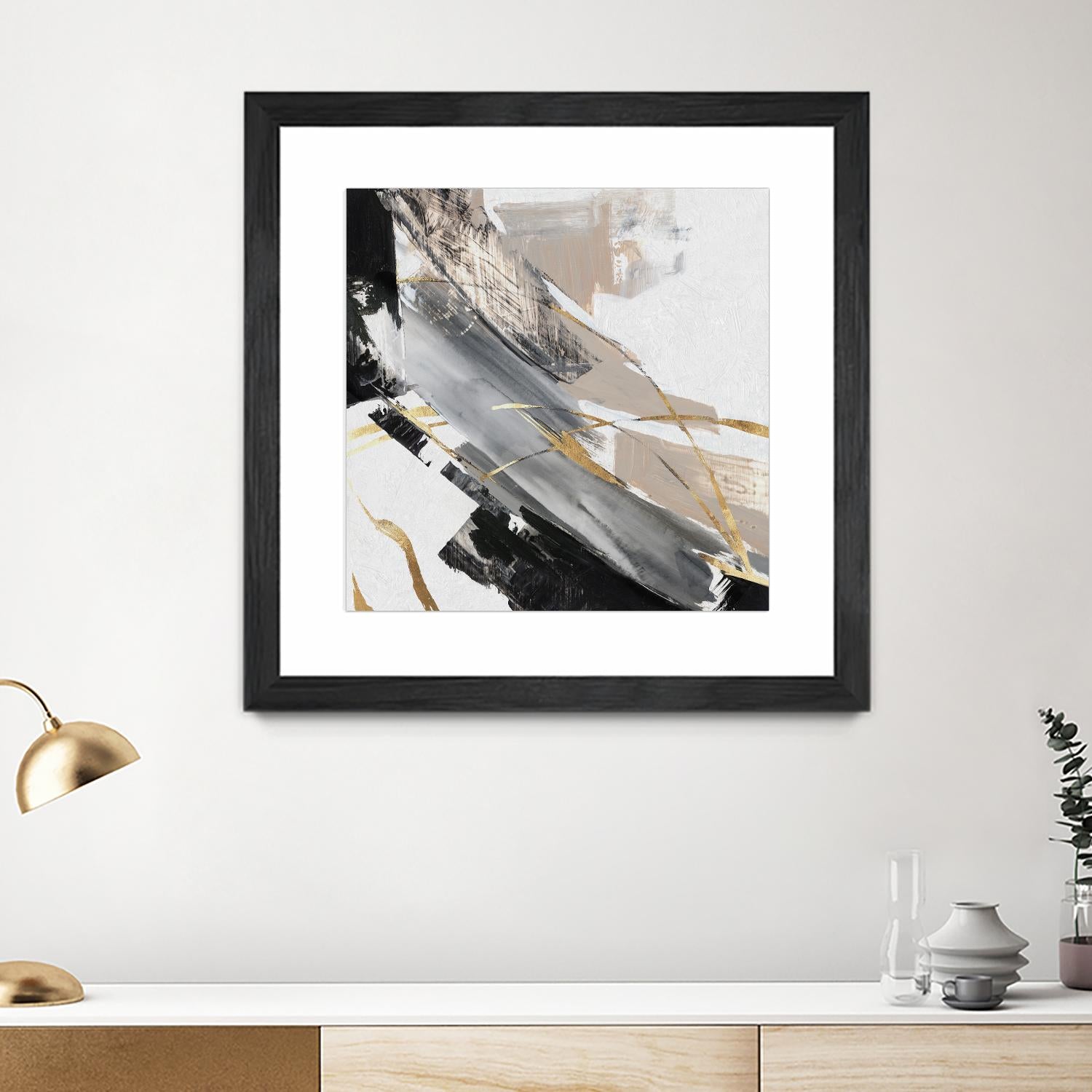 Thunder Chasing I by Lera on GIANT ART - abstract