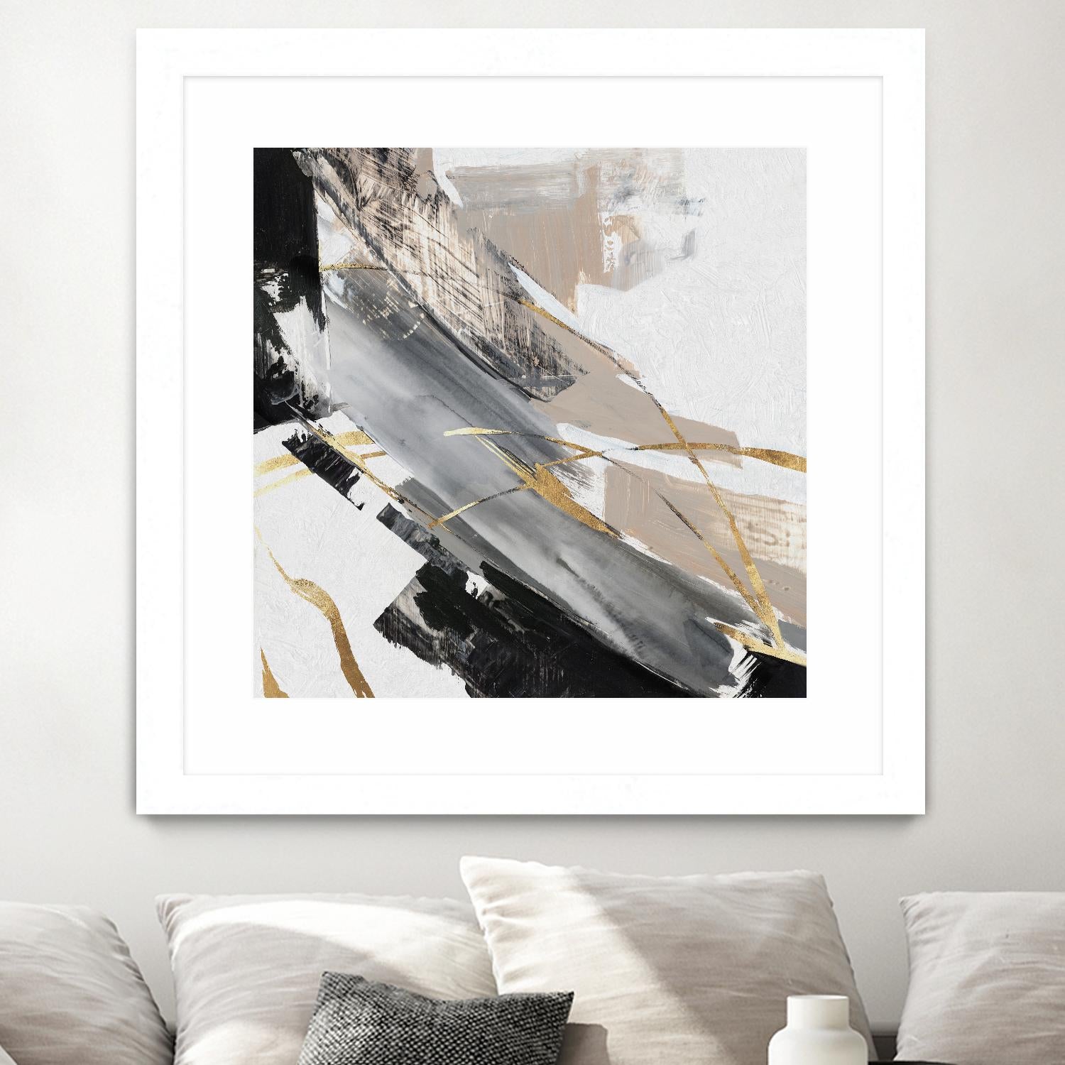 Thunder Chasing I by Lera on GIANT ART - abstract