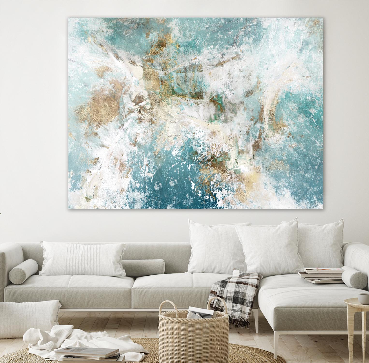 Waking Hour by Elle Jacobs on GIANT ART - white abstract