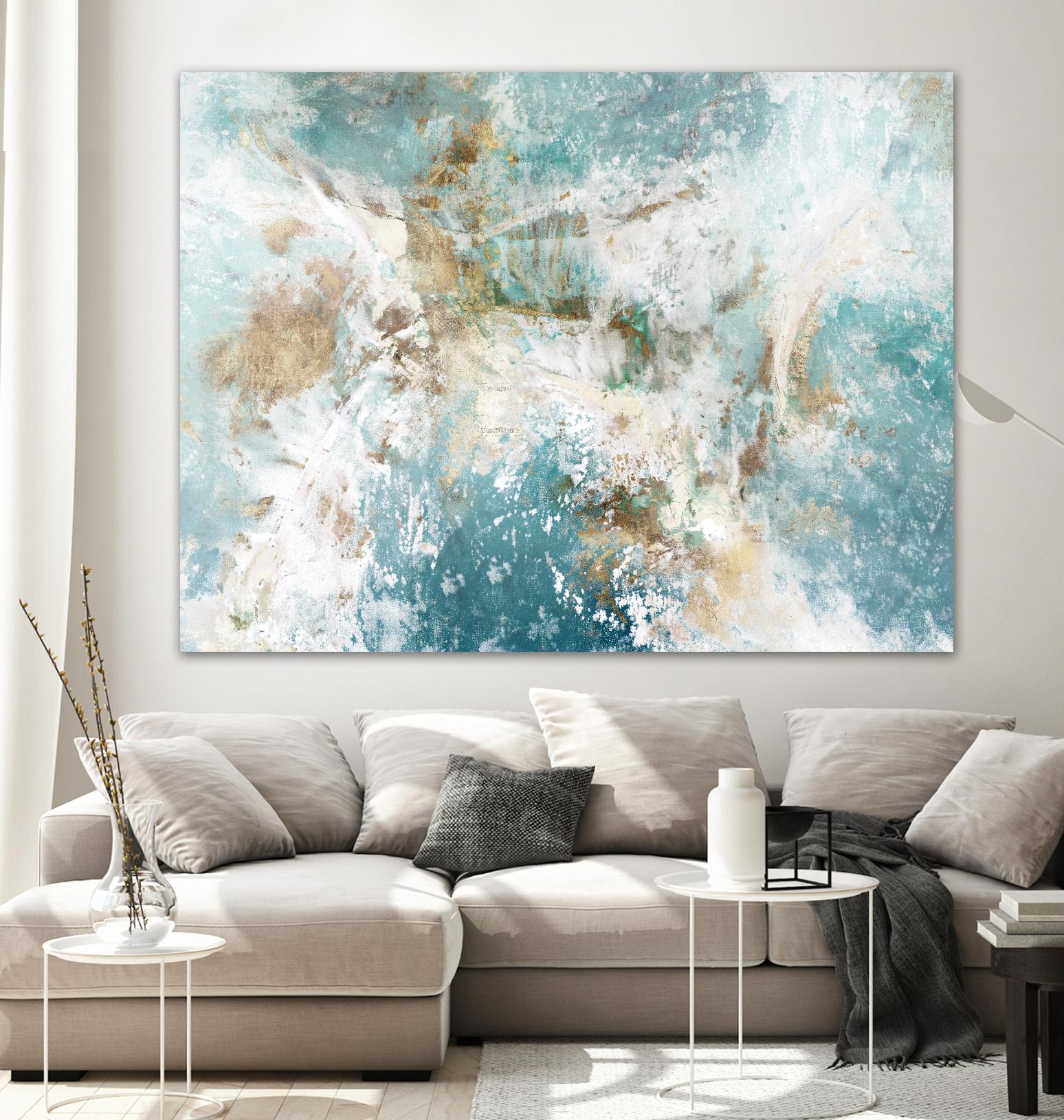 Waking Hour by Elle Jacobs on GIANT ART - white abstract