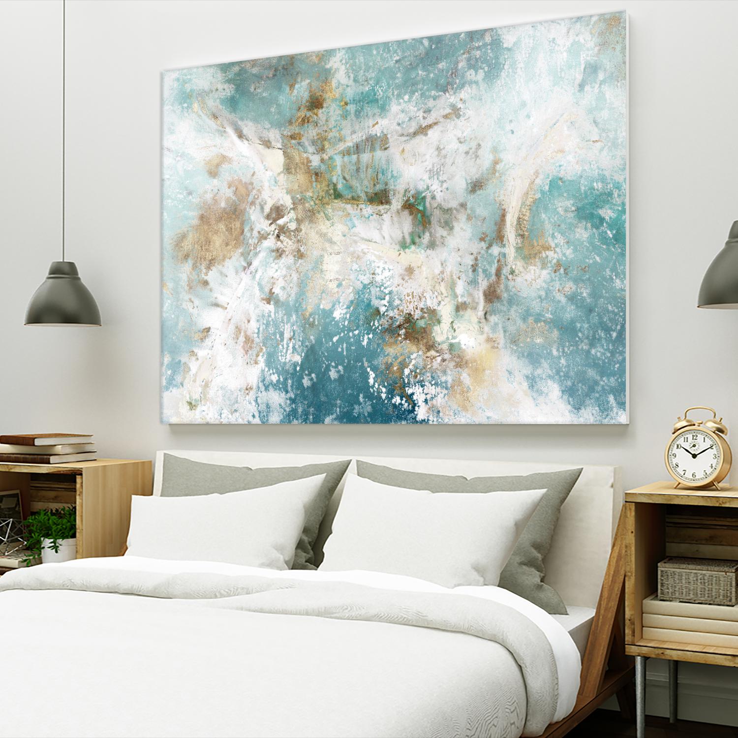 Waking Hour by Elle Jacobs on GIANT ART - white abstract