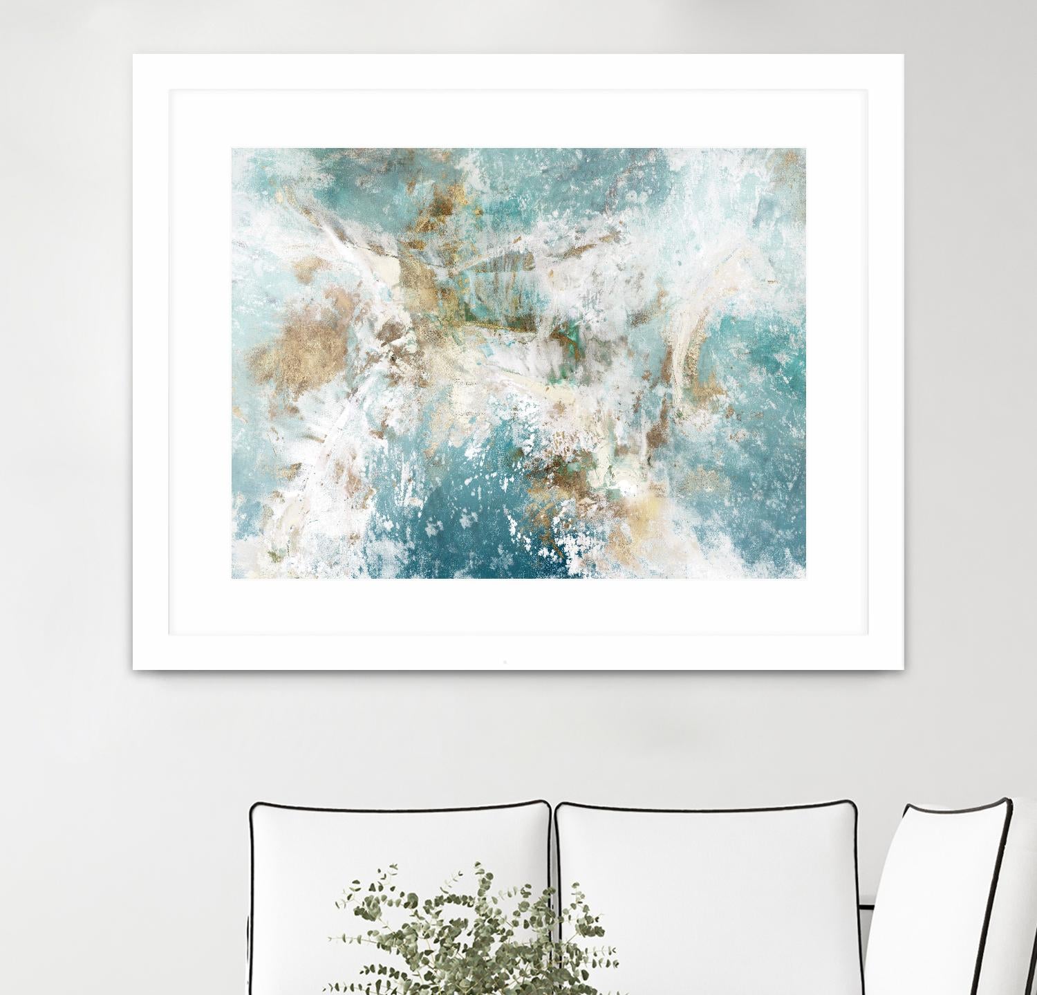 Waking Hour by Elle Jacobs on GIANT ART - white abstract