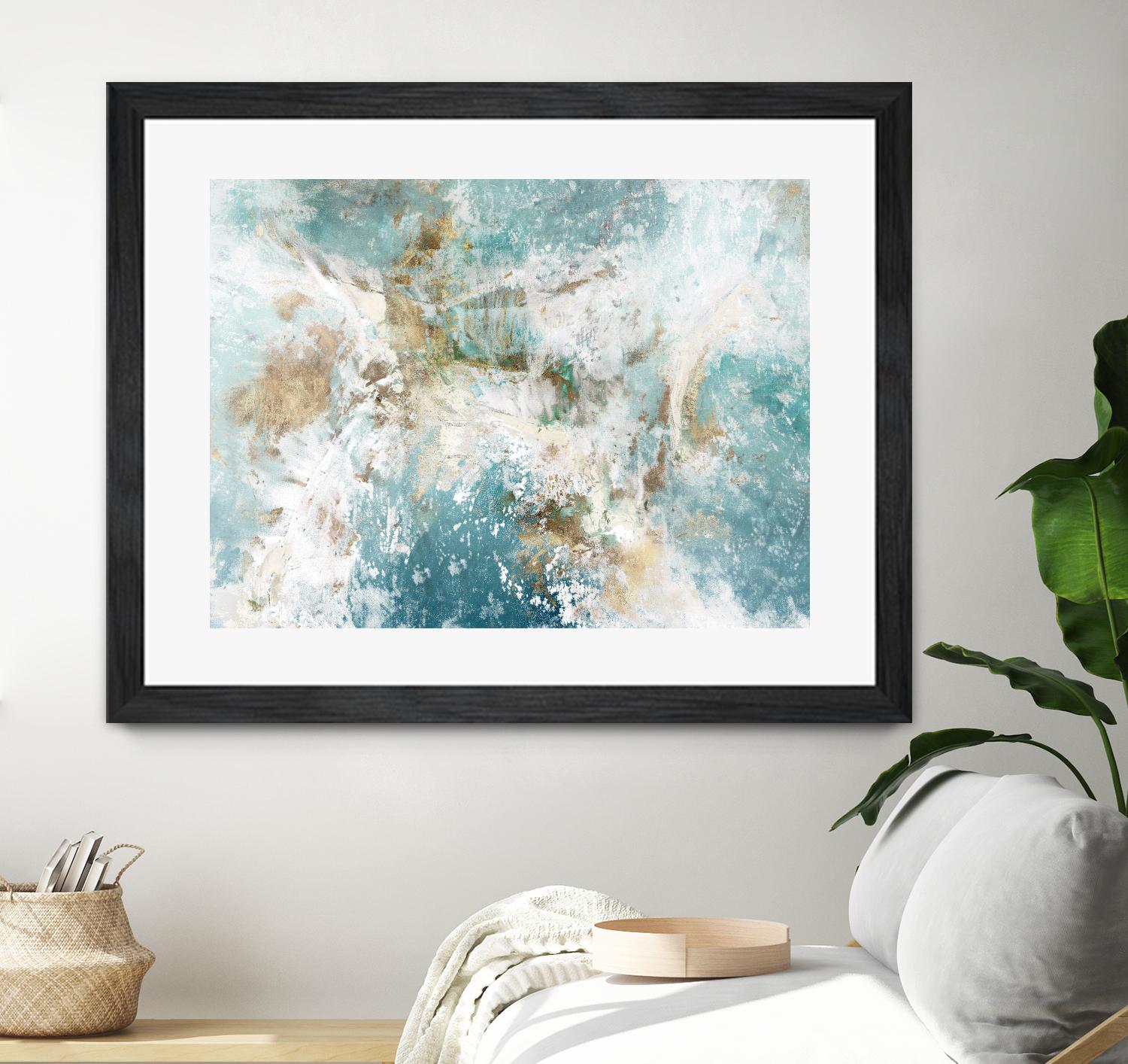 Waking Hour by Elle Jacobs on GIANT ART - white abstract