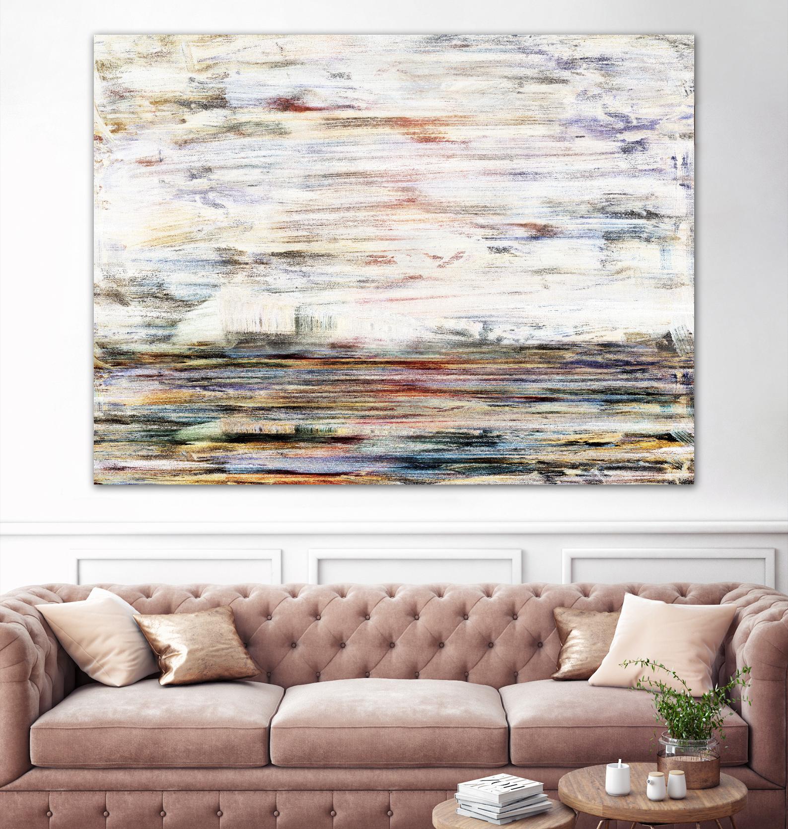 Insomnia VI by Elle Jacobs on GIANT ART - pink abstract